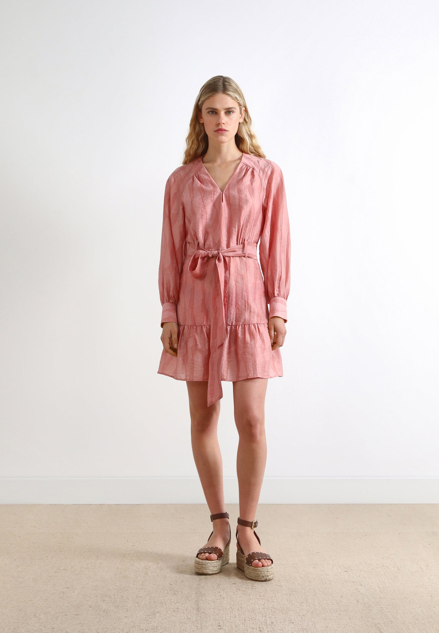 VESTIDO MINI JACQUARD