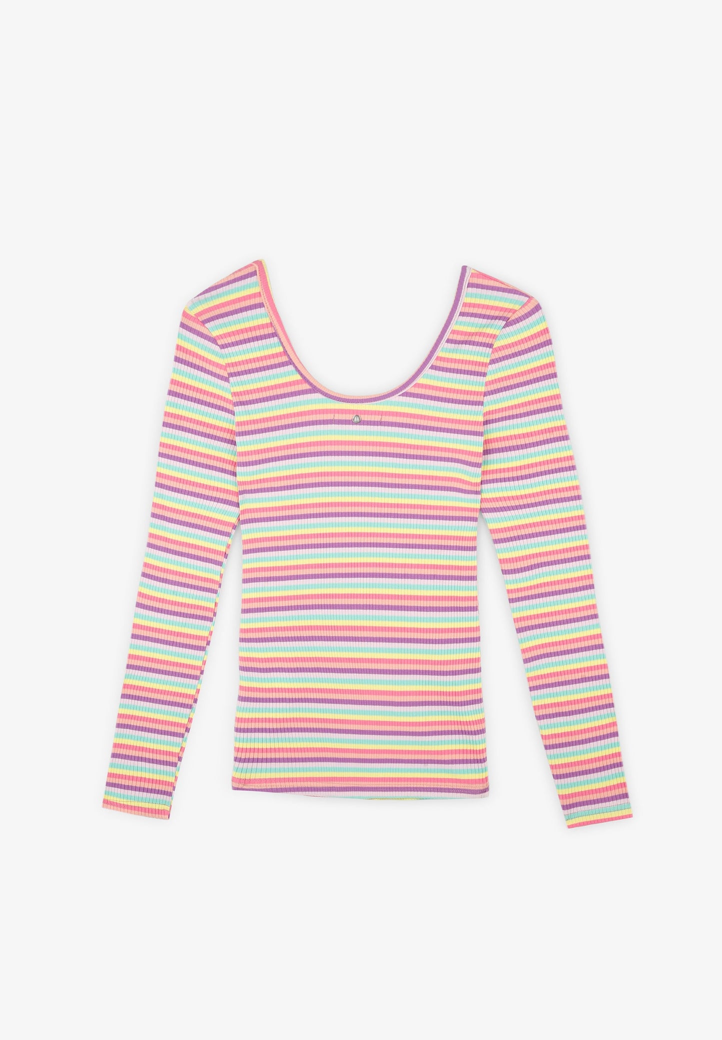 CAMISETA RAYAS MULTICOLOR