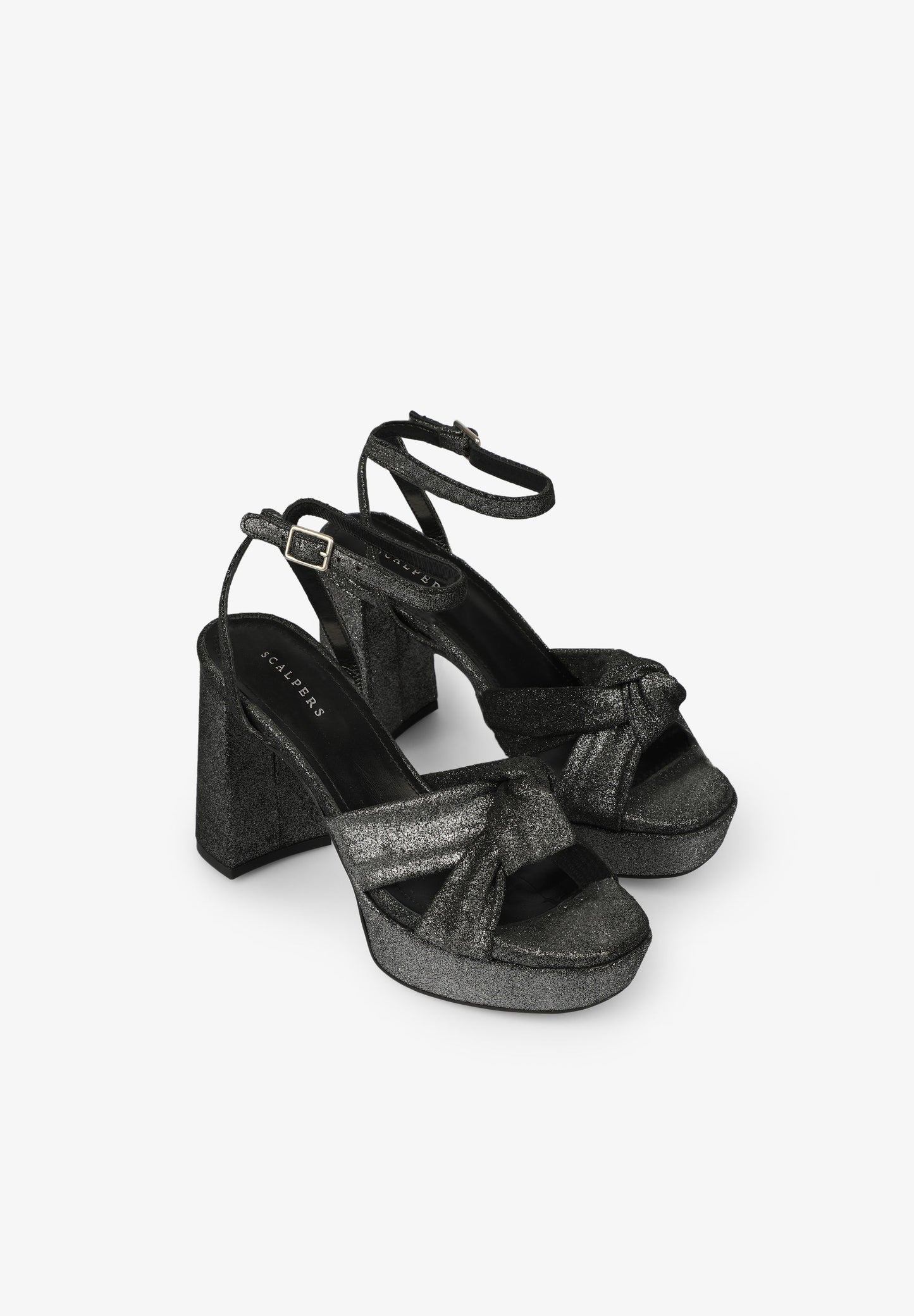 SANDALIAS TACÓN PLATAFORMA NUDO
