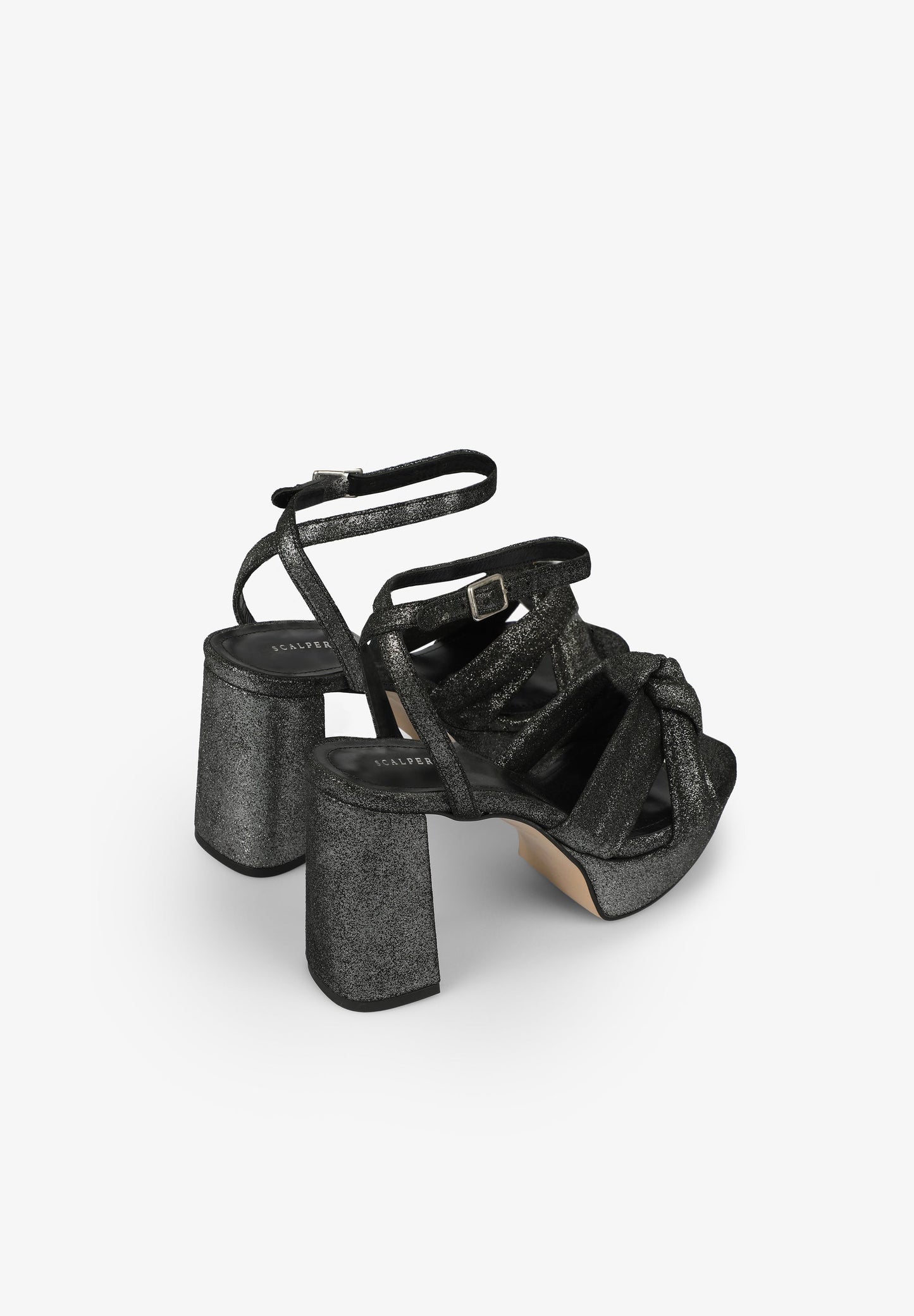 SANDALIAS TACÓN PLATAFORMA NUDO