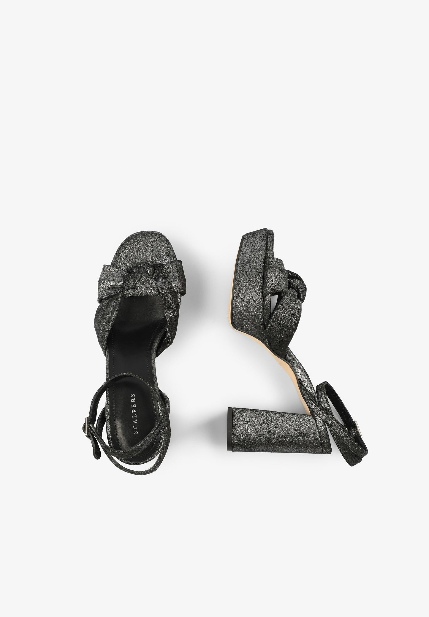 SANDALIAS TACÓN PLATAFORMA NUDO