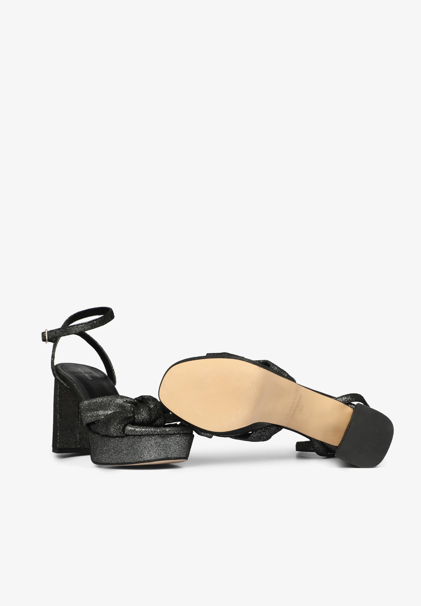 SANDALIAS TACÓN PLATAFORMA NUDO