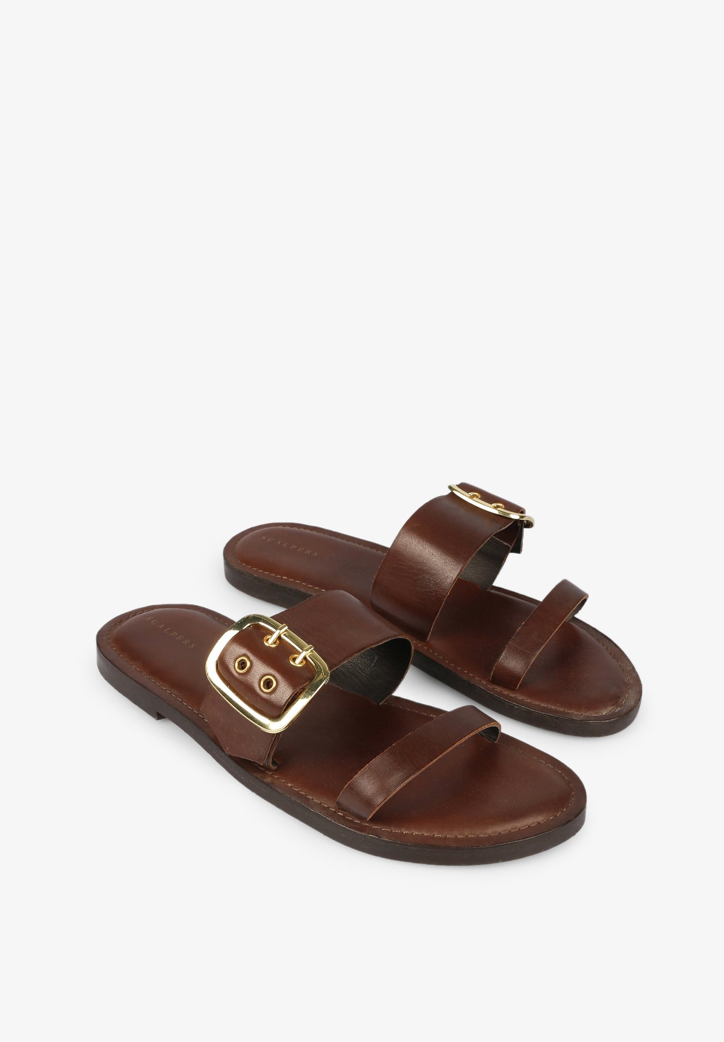 SANDALIAS PIEL HEBILLA GRANDE