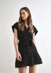 VESTIDO CORTO VOLANTES