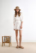 LACE PUFF SKIRT