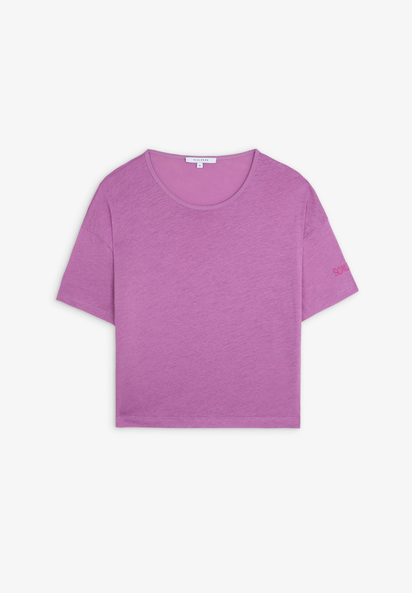 CAMISETA BÁSICA DETALLE MANGA