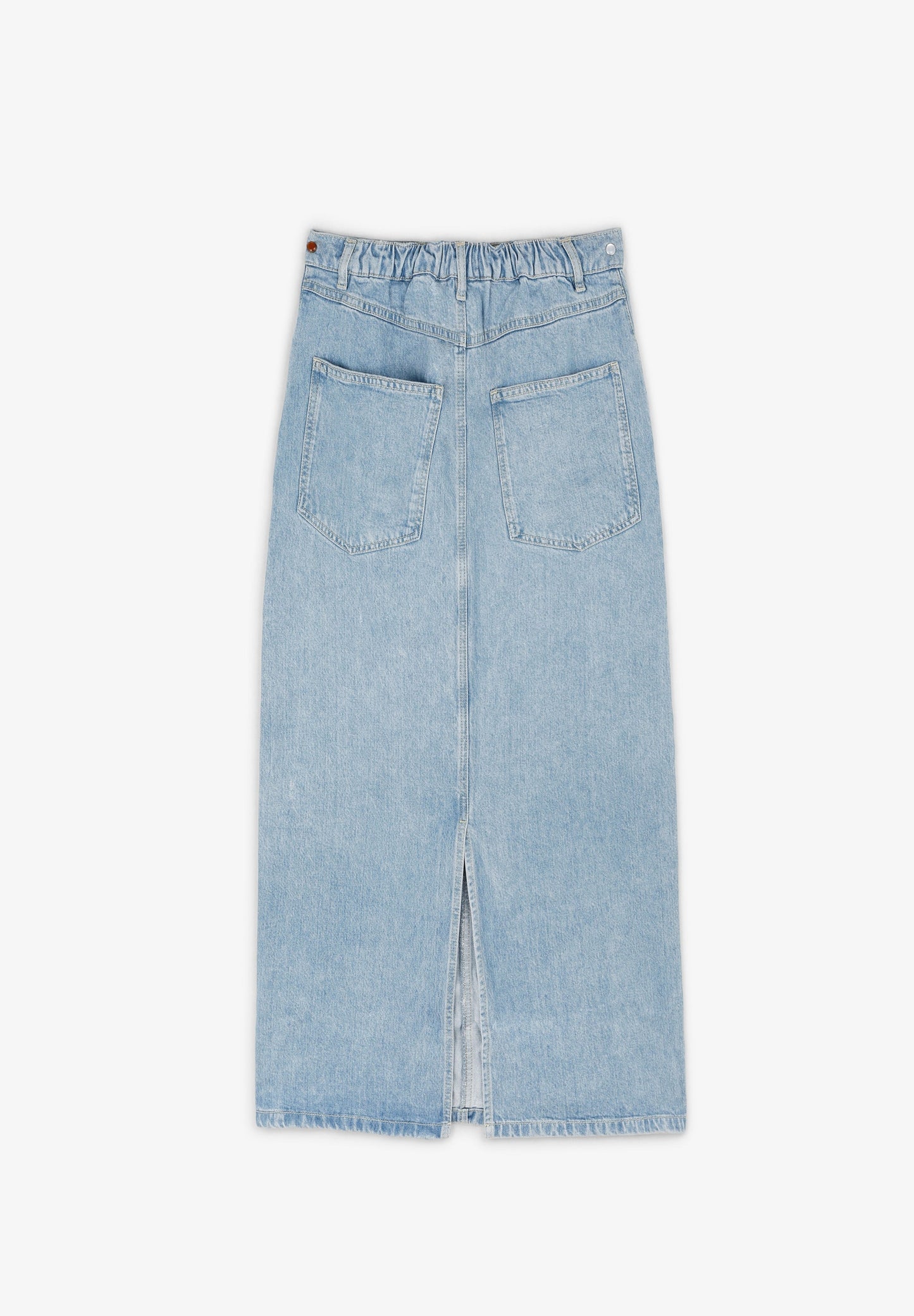 FALDA DENIM MIDI