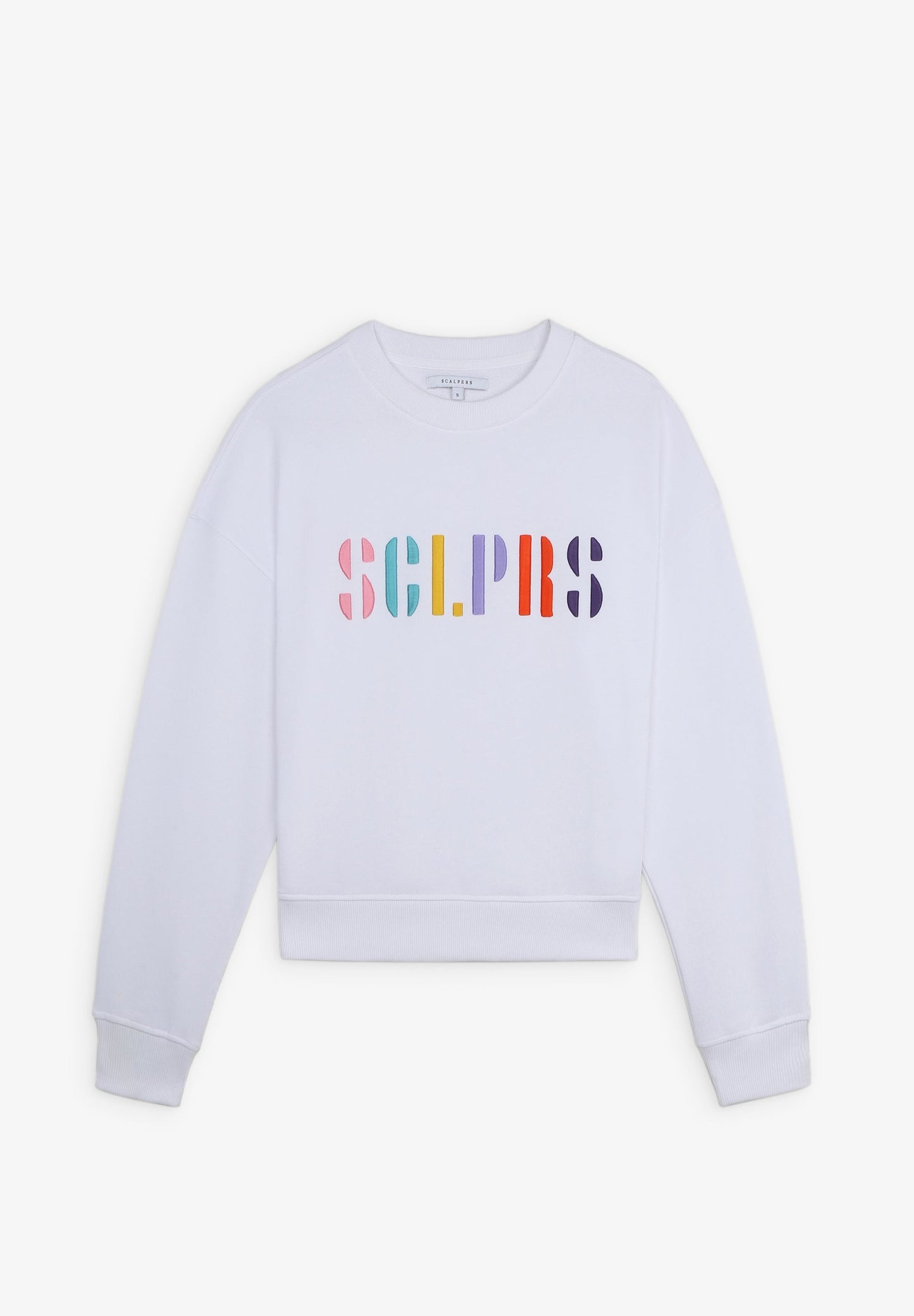 SUDADERA LOGO BORDADO COLORES
