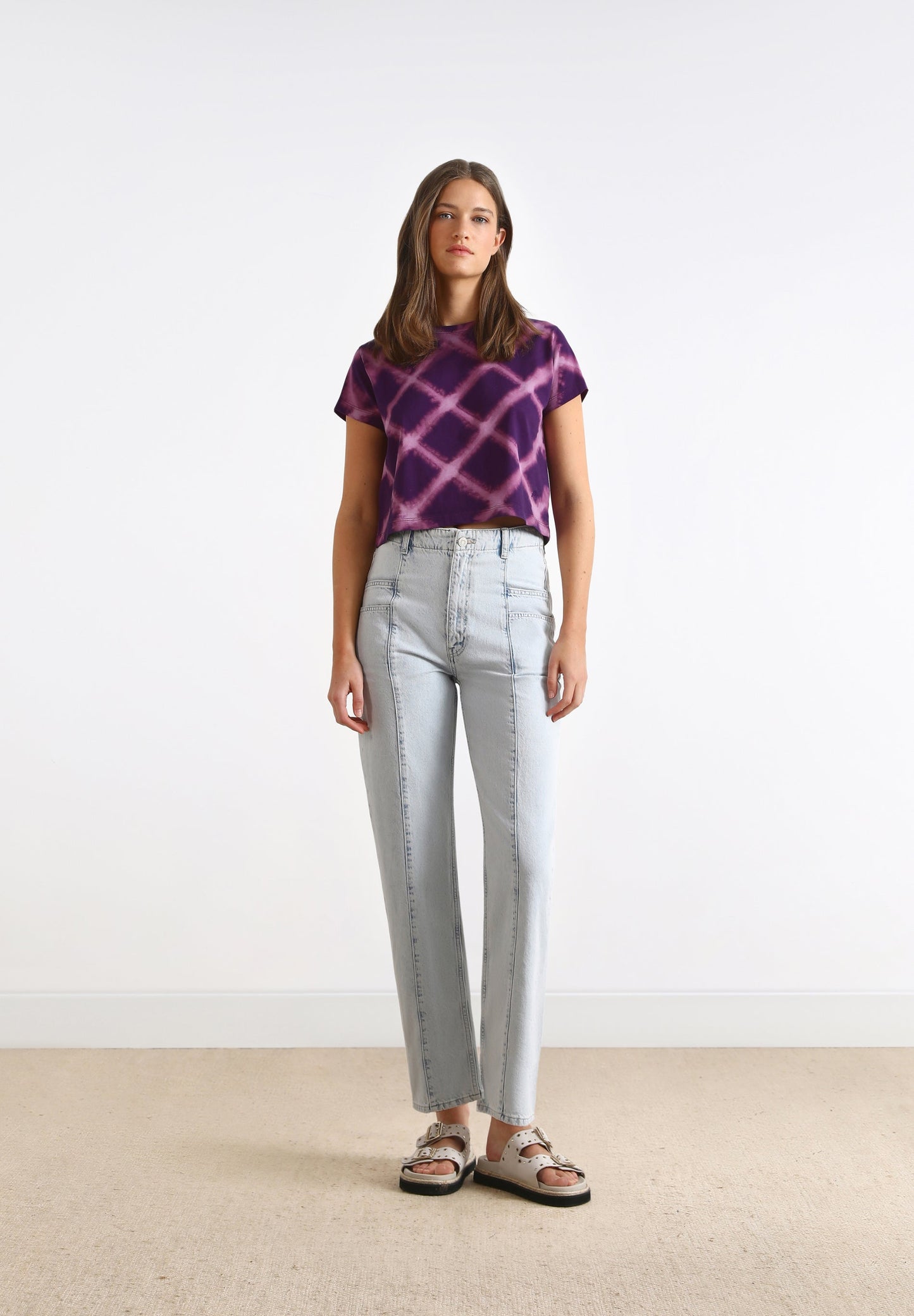 TIE DIAMOND TEE