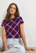 TIE DIAMOND TEE