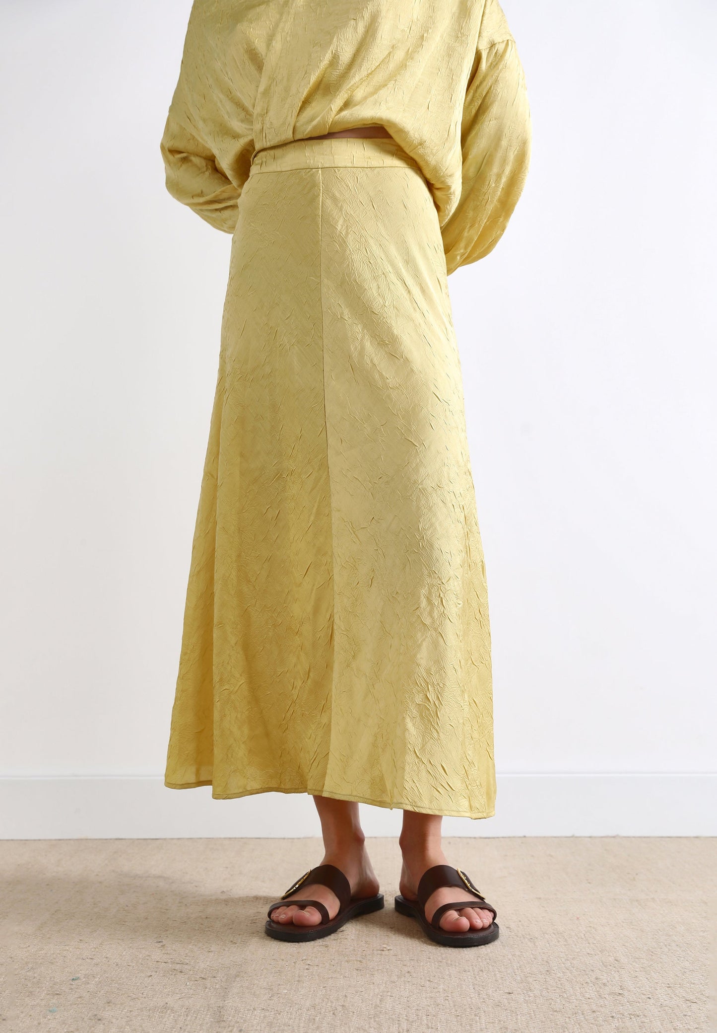 FALDA JACQUARD MIDI