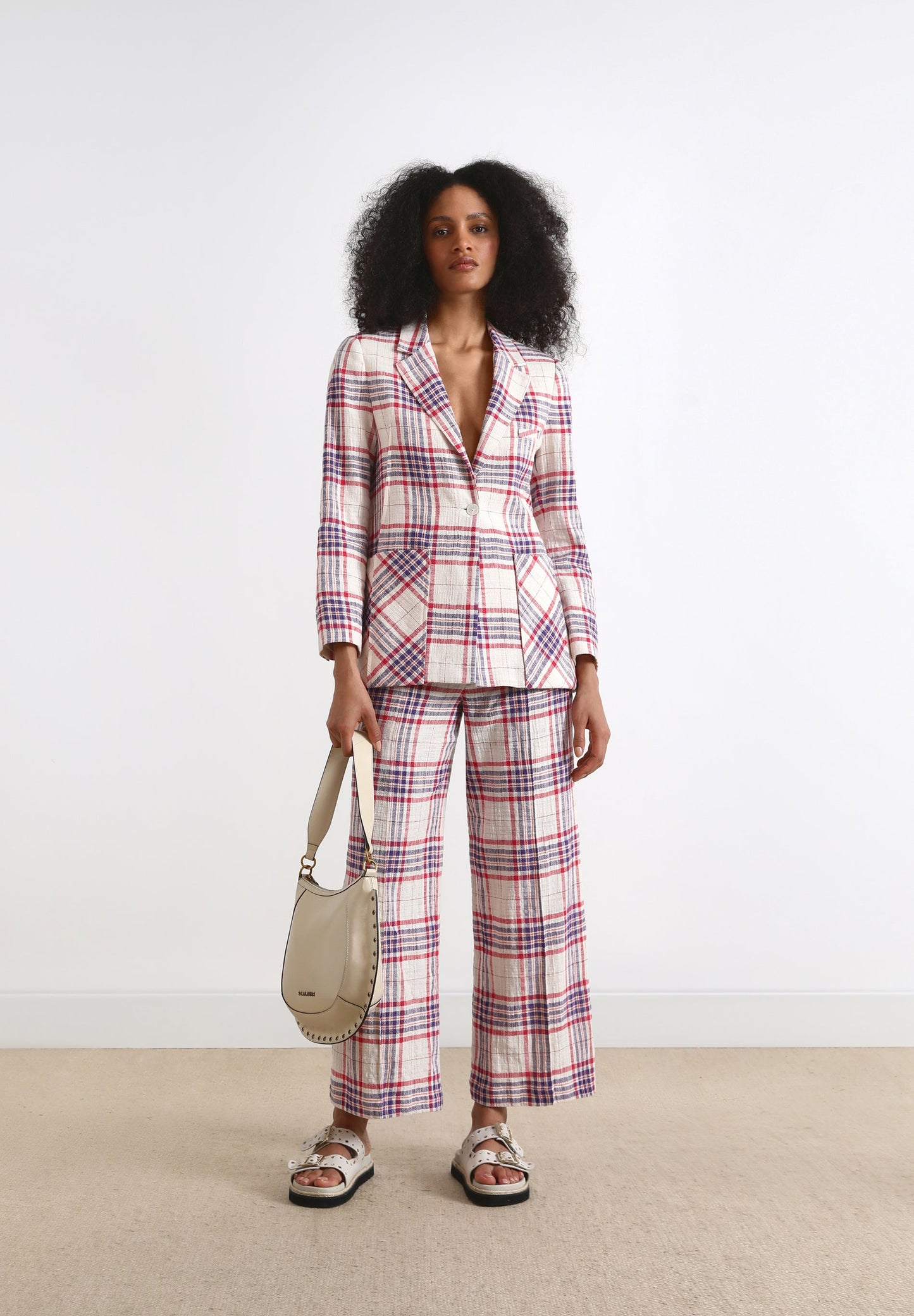 PANTALÓN CULOTTE CUADROS