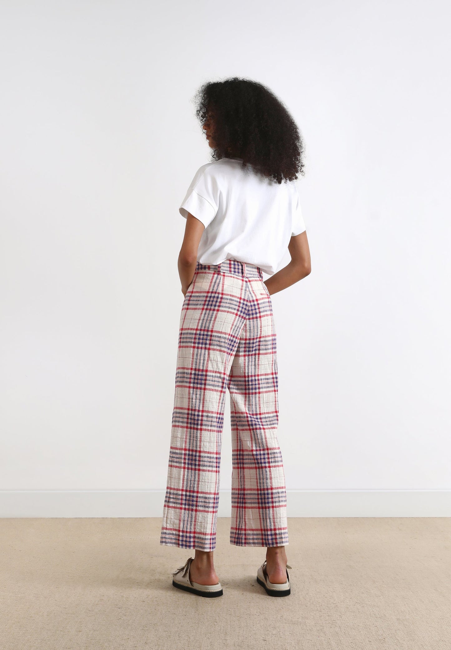PANTALÓN CULOTTE CUADROS