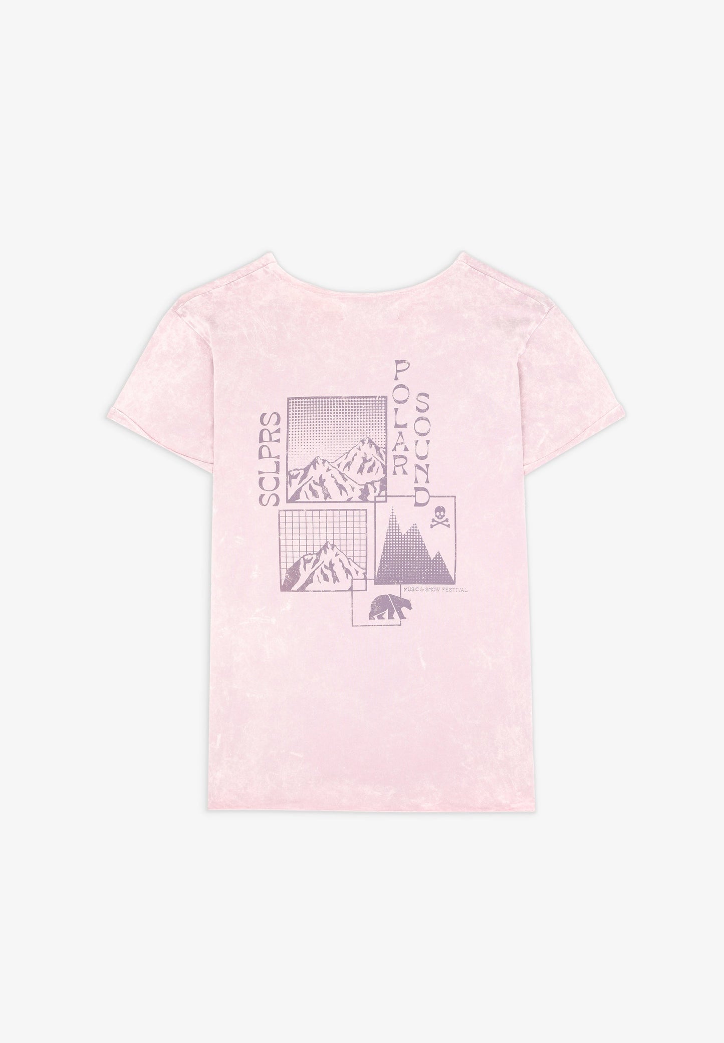 CAMISETA LAVADA PRINT POLAR SOUND