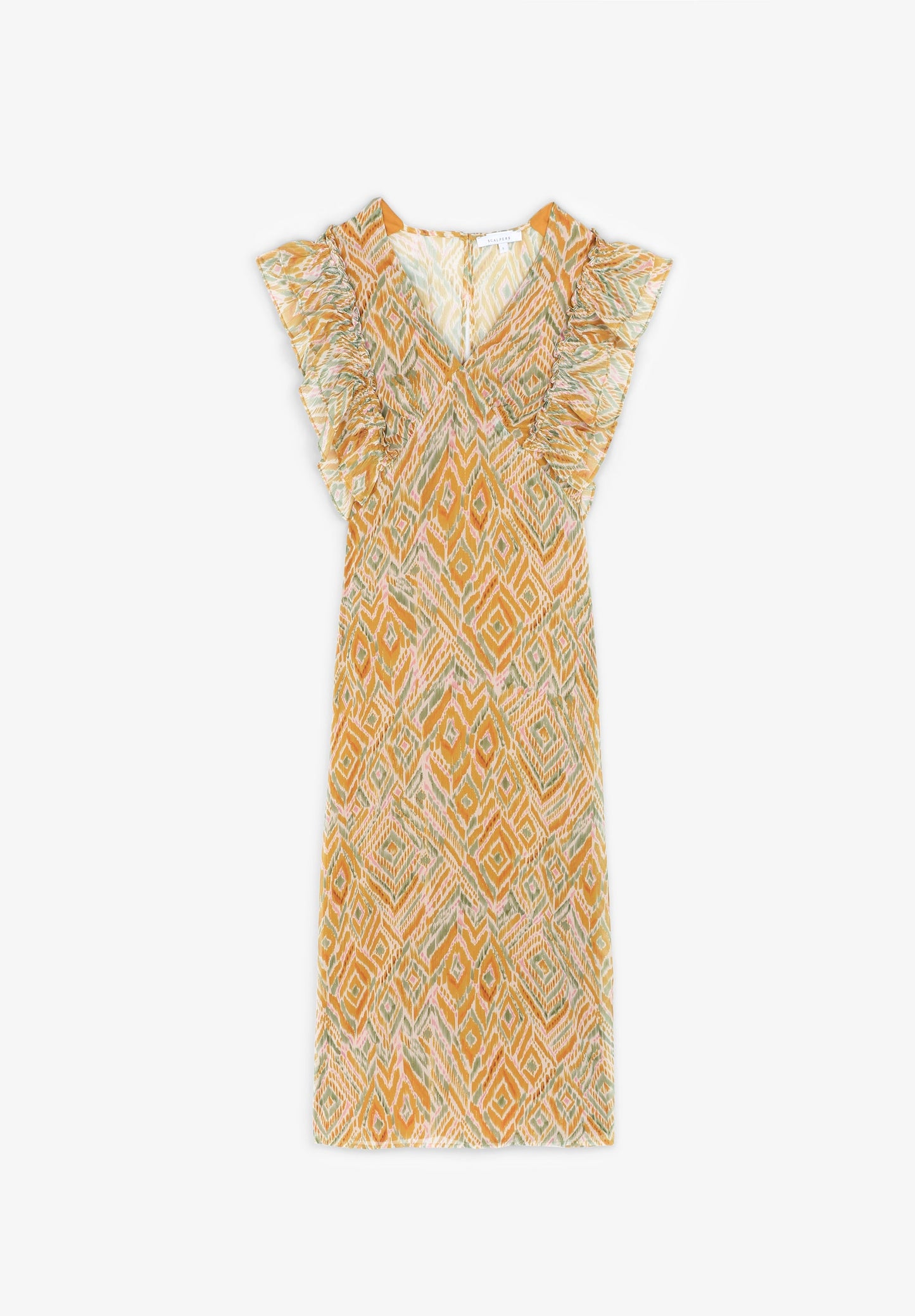 DOUBLE RUFFLE DRESS
