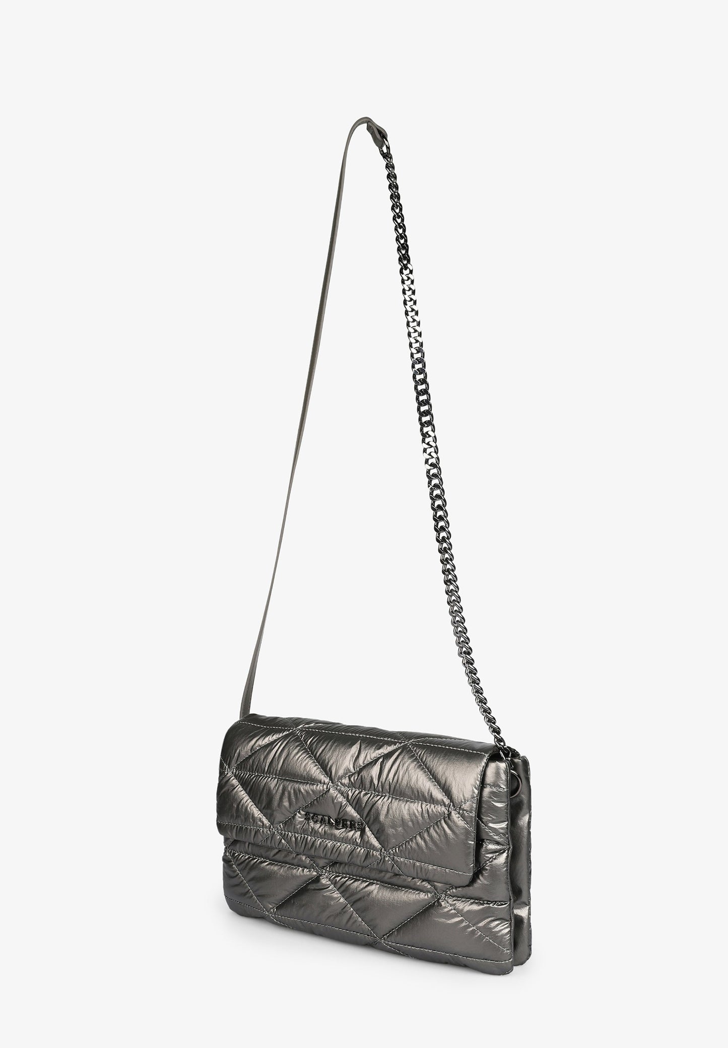 BOLSO BANDOLERA ACOLCHADO METALIZADO