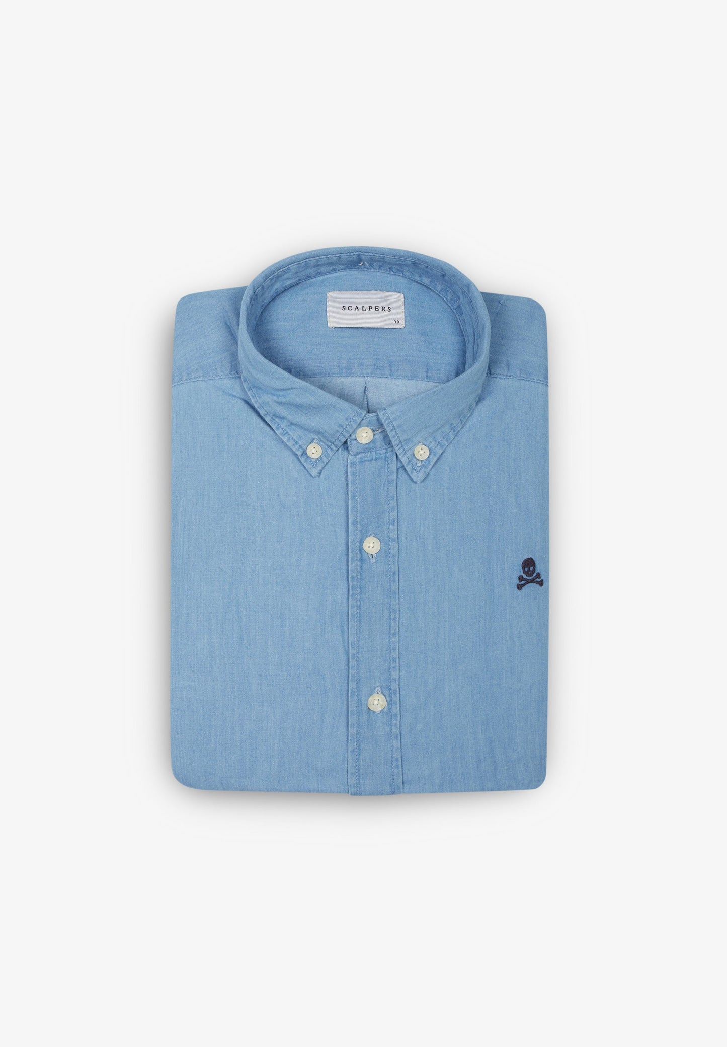 CAMISA DENIM BOTONES