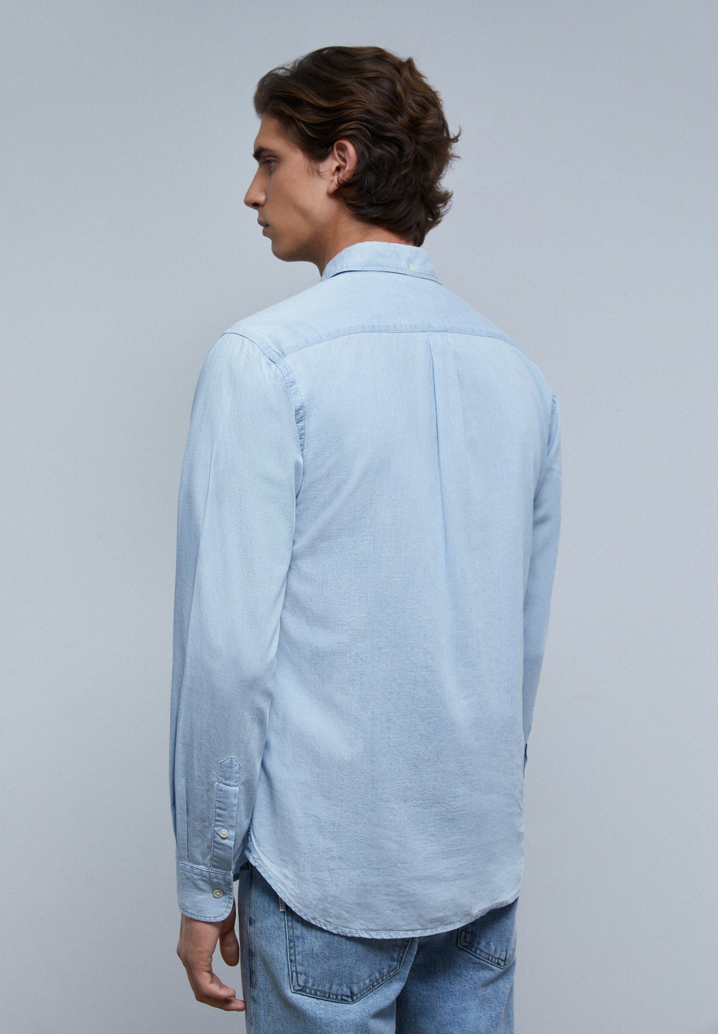 CAMISA DENIM BOTONES