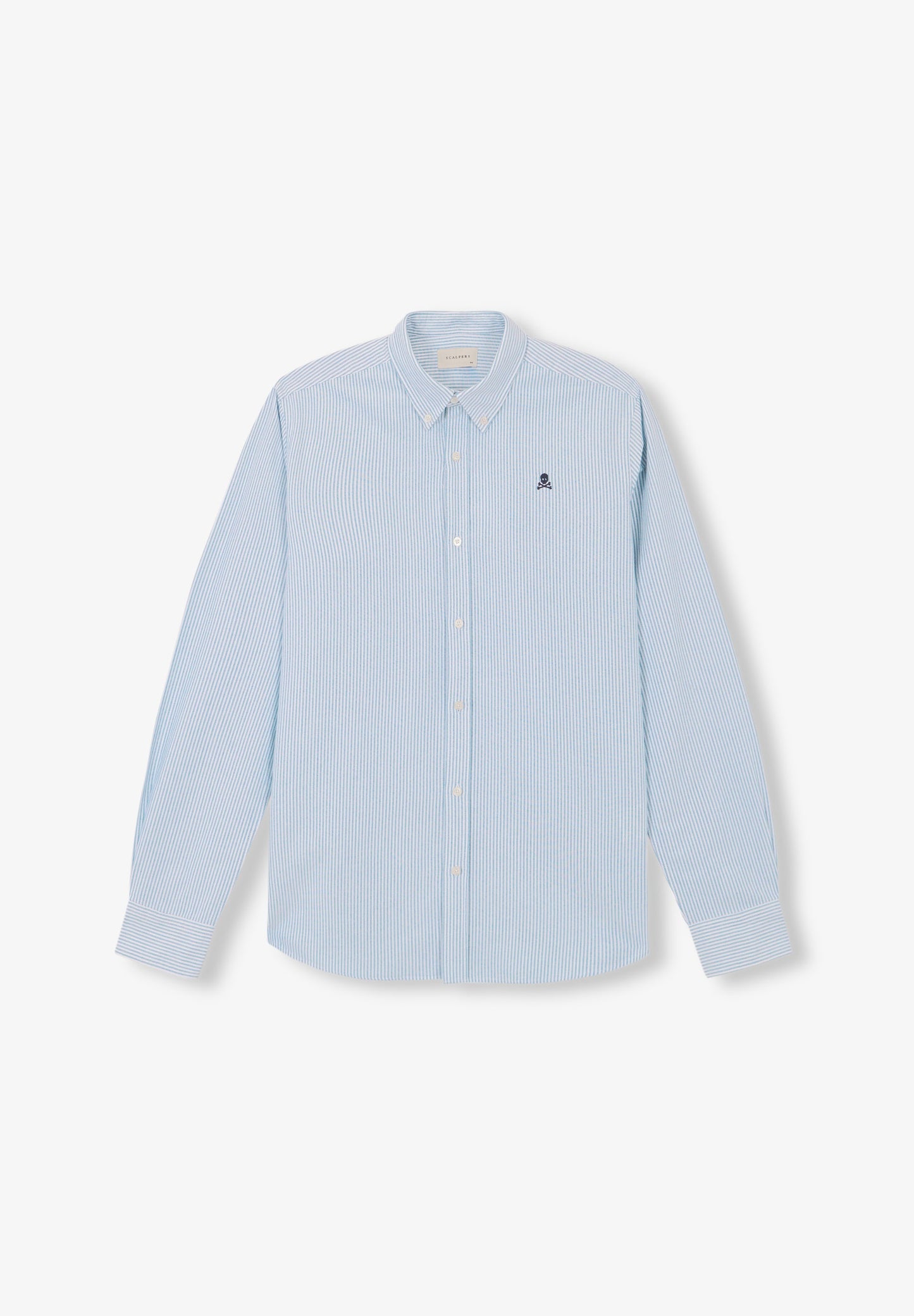 CAMISA OXFORD CALAVERA CONTRASTE