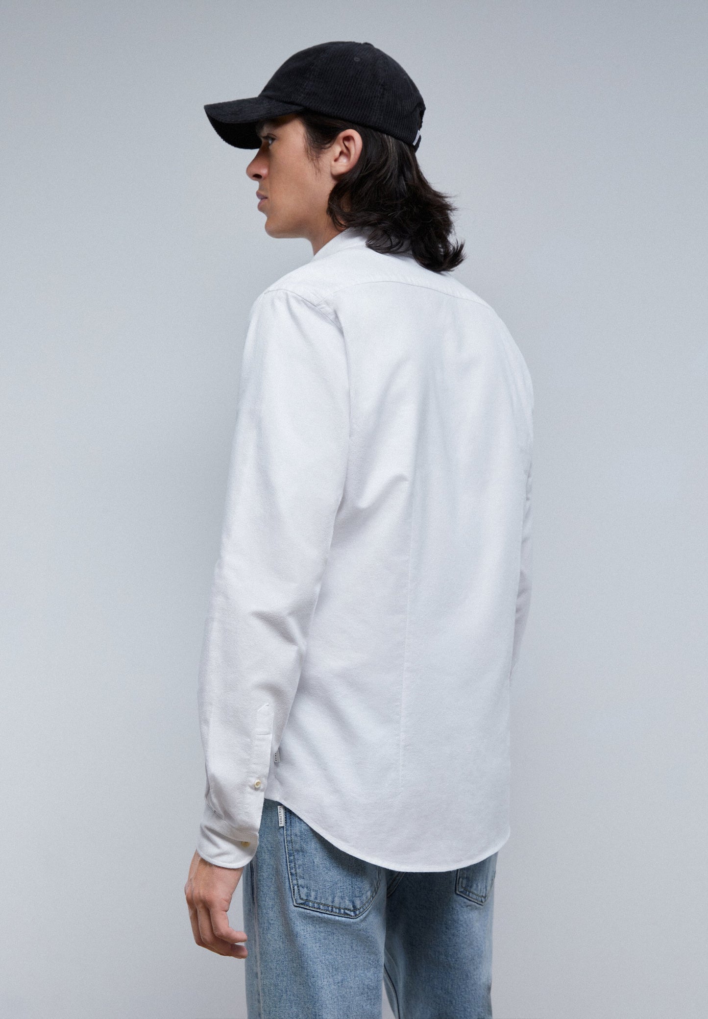 CAMISA OXFORD CALAVERA CONTRASTE