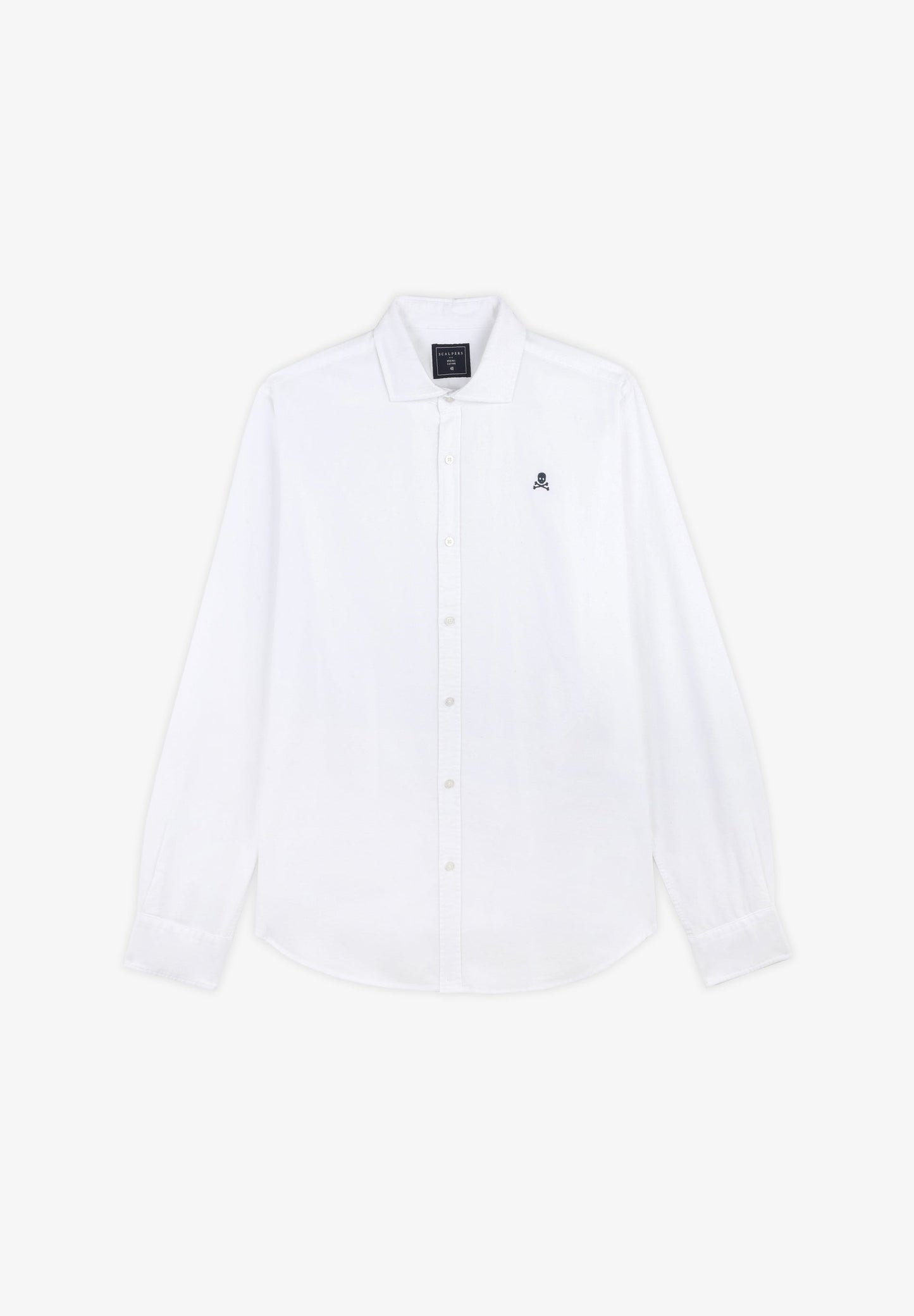 CAMISA OXFORD CALAVERA CONTRASTE