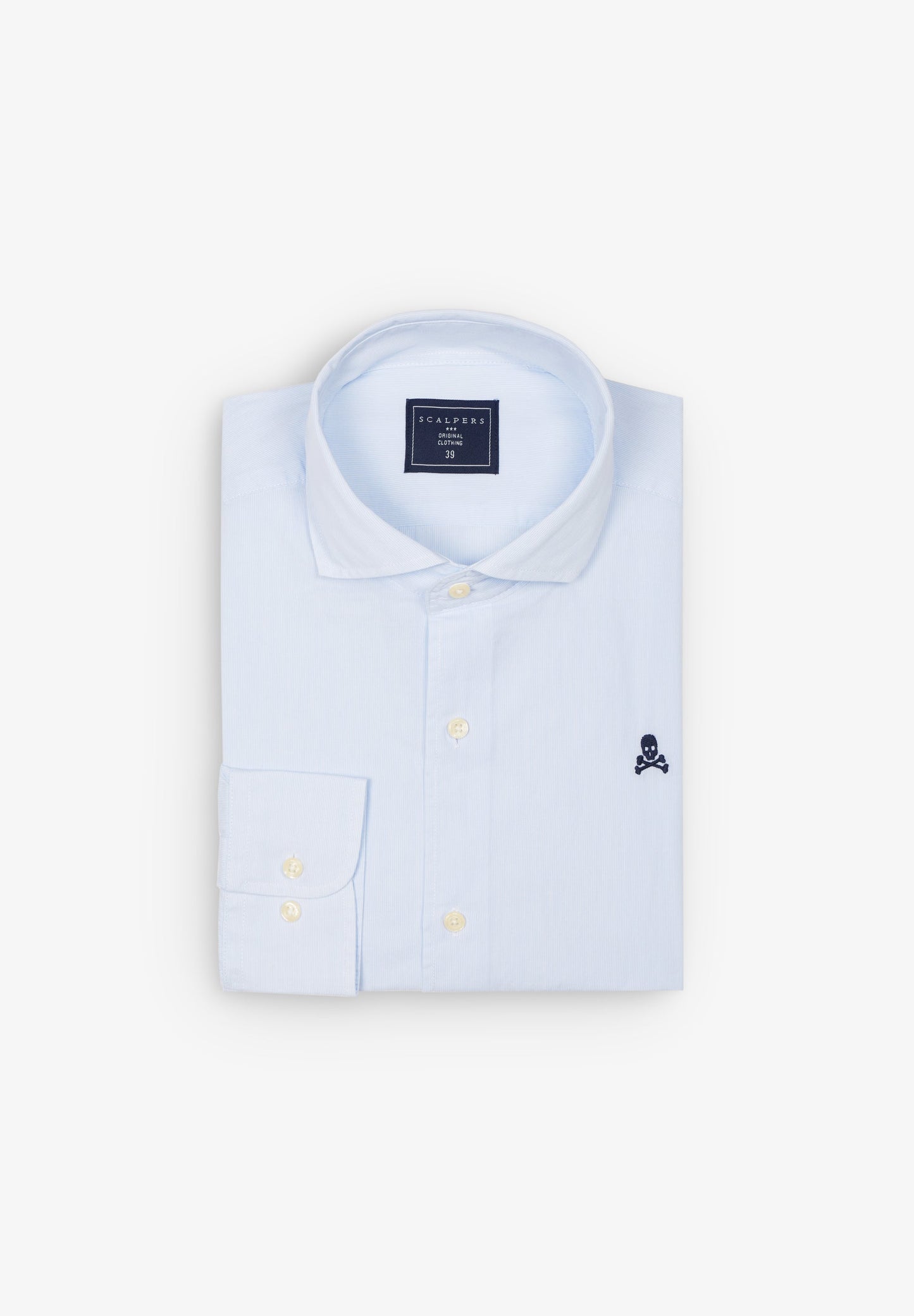 CAMISA CALAVERA CONTRASTE