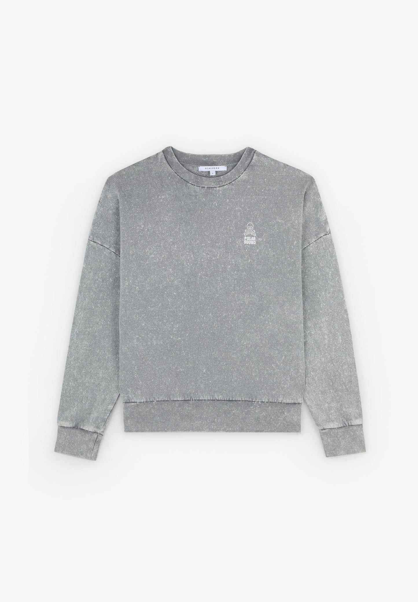 SUDADERA LAVADA PRINT TRASERO POLAR SOUND