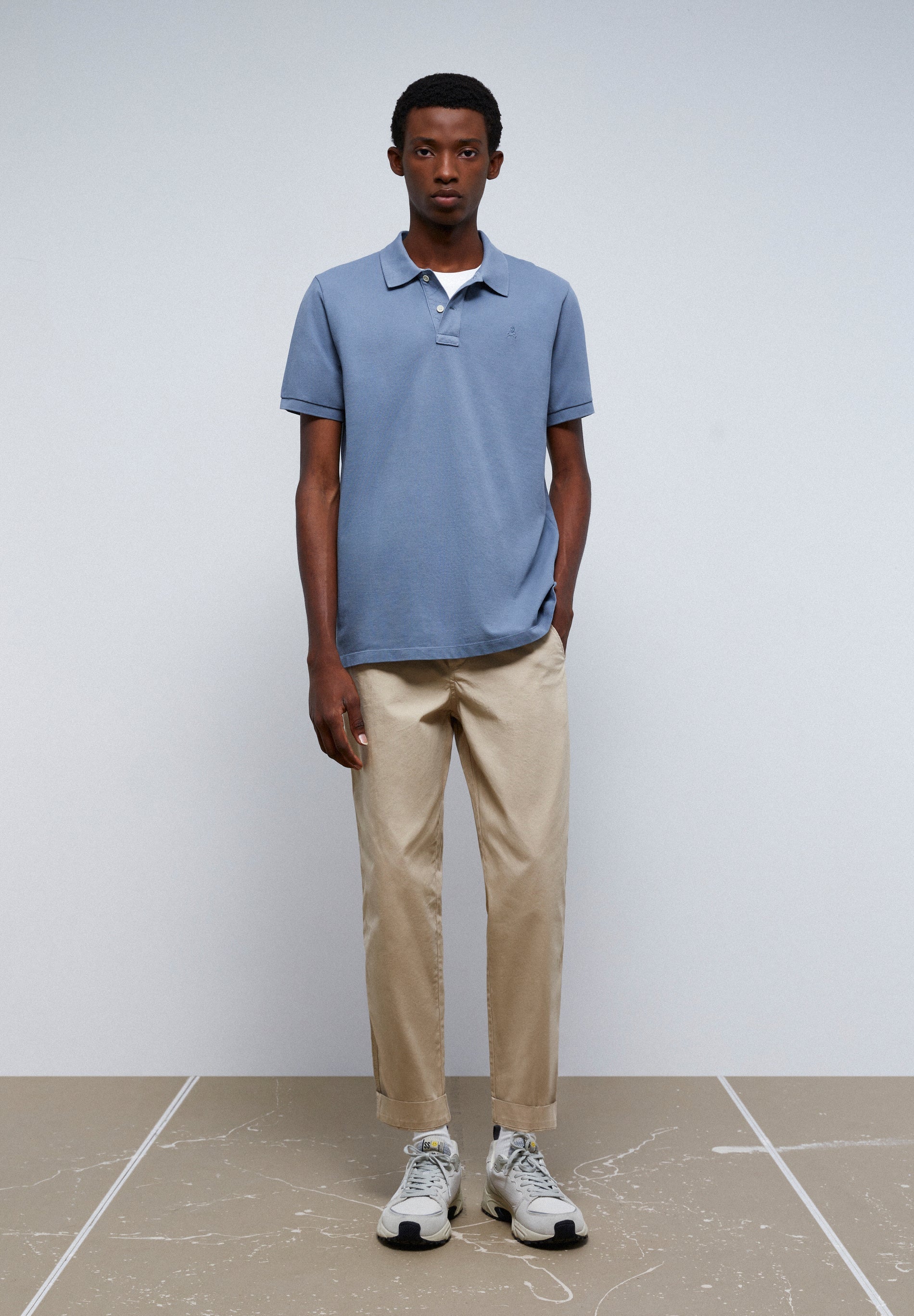 Scalpers CAMISA ICON PAUL SHIRT Camisa para Hombre Azul Talla 39 :  : Ropa, Zapatos y Accesorios