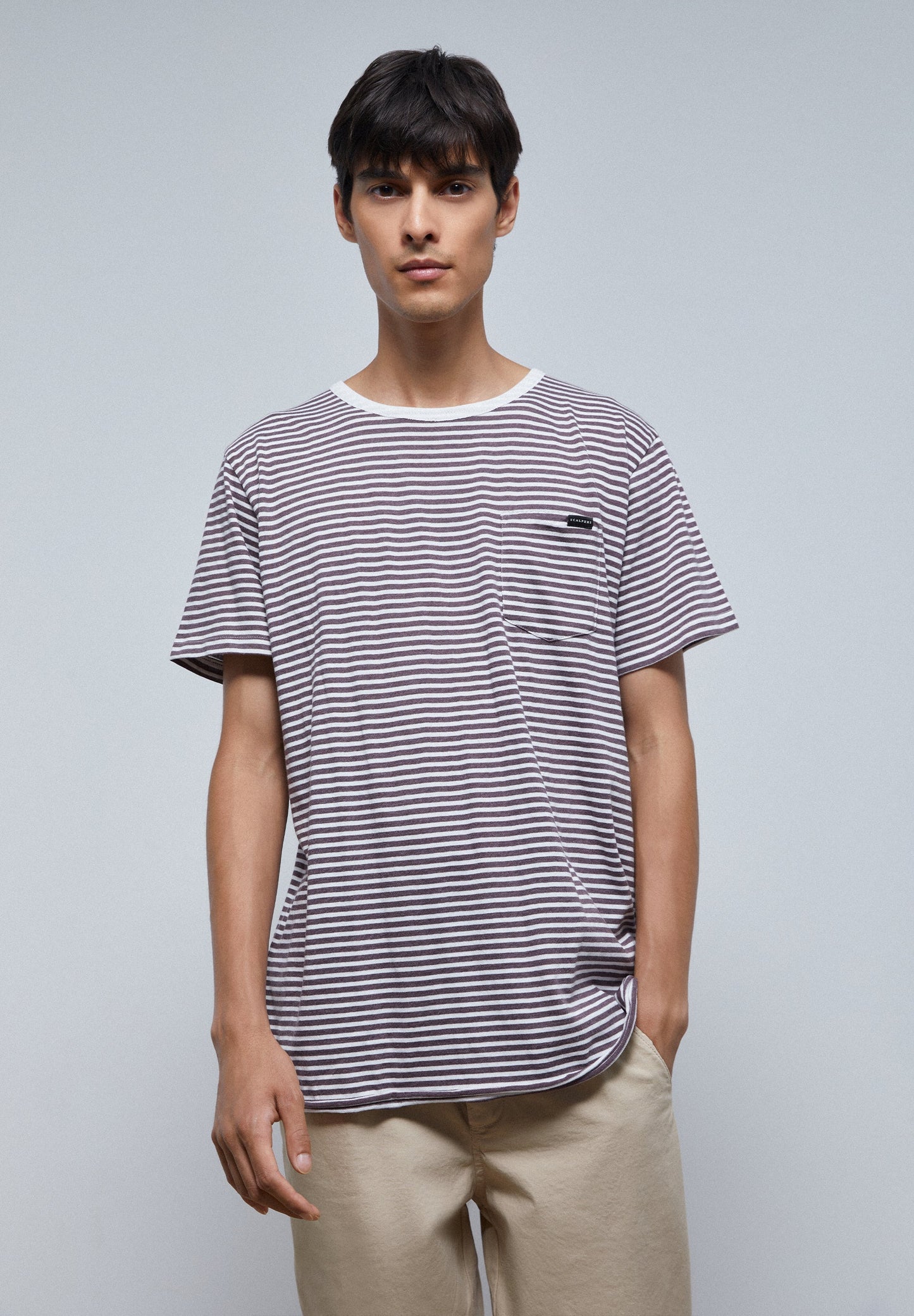 CAMISETA RAYAS BOLSILLO