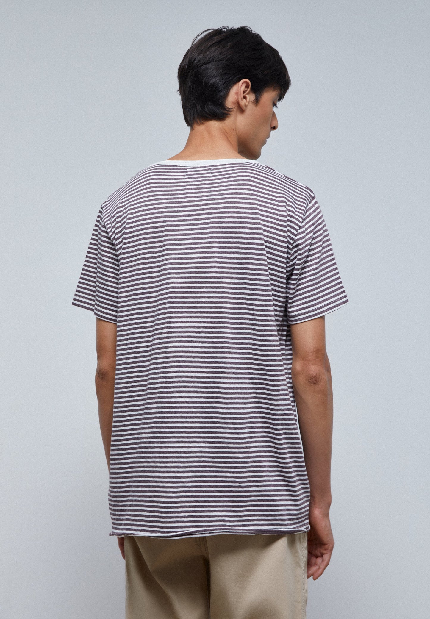 CAMISETA RAYAS BOLSILLO