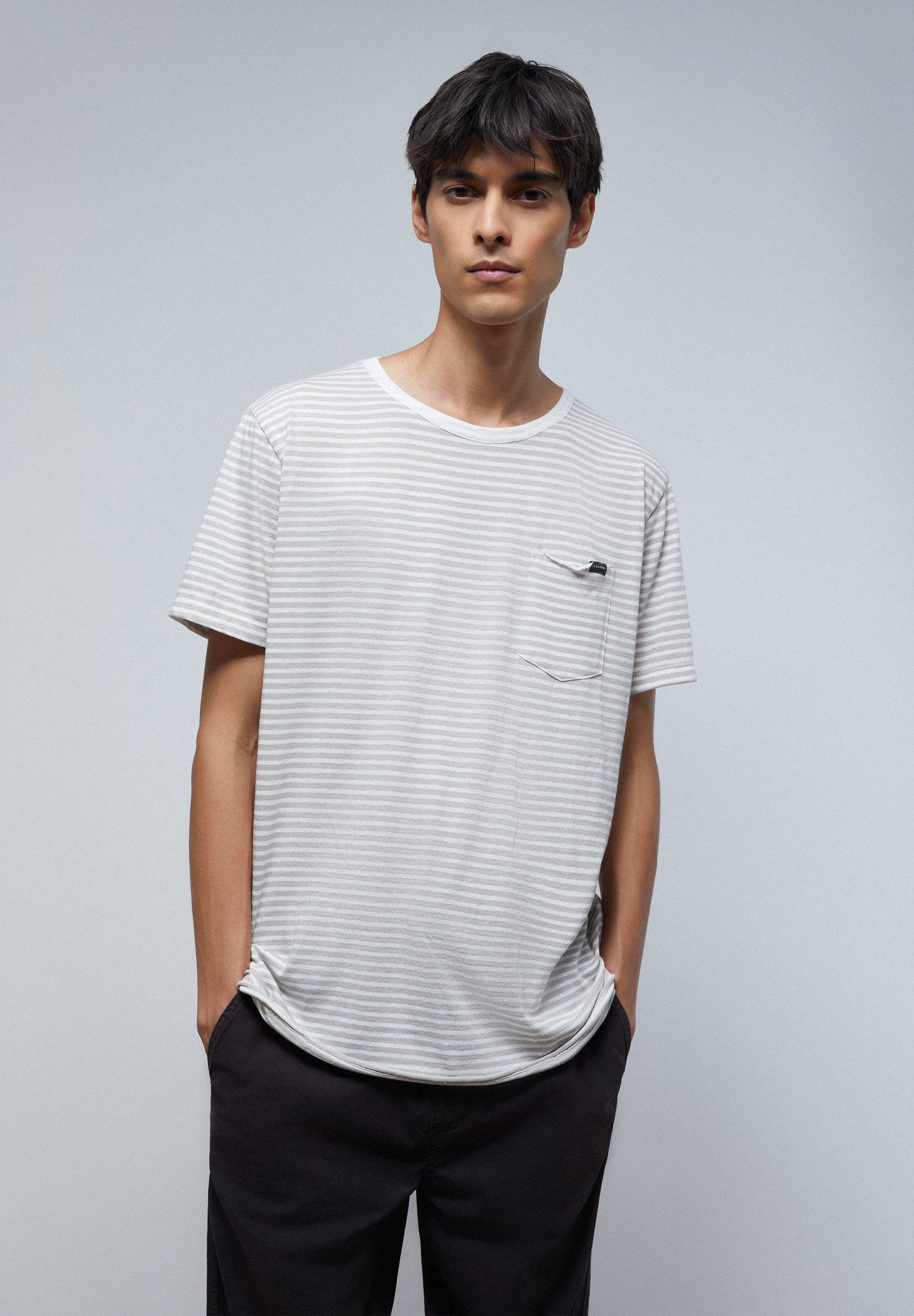 CAMISETA RAYAS BOLSILLO