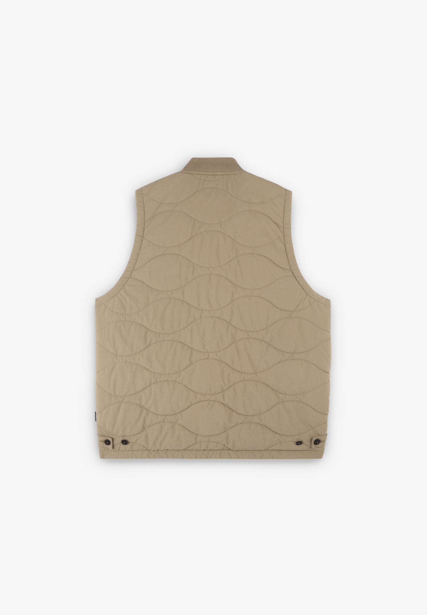 CHALECO ACOLCHADO CUELLO RIB