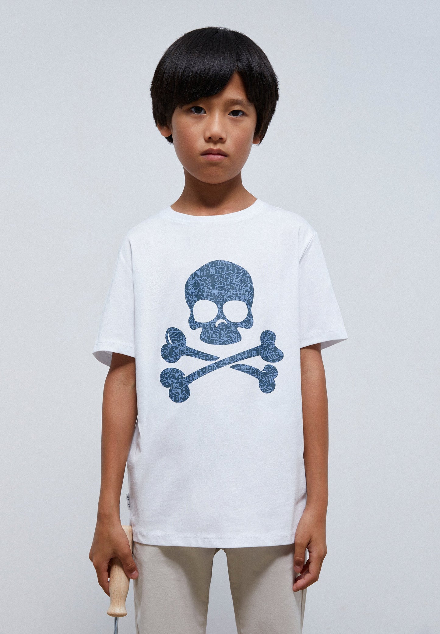 CAMISETA CALAVERA ESTAMPADO