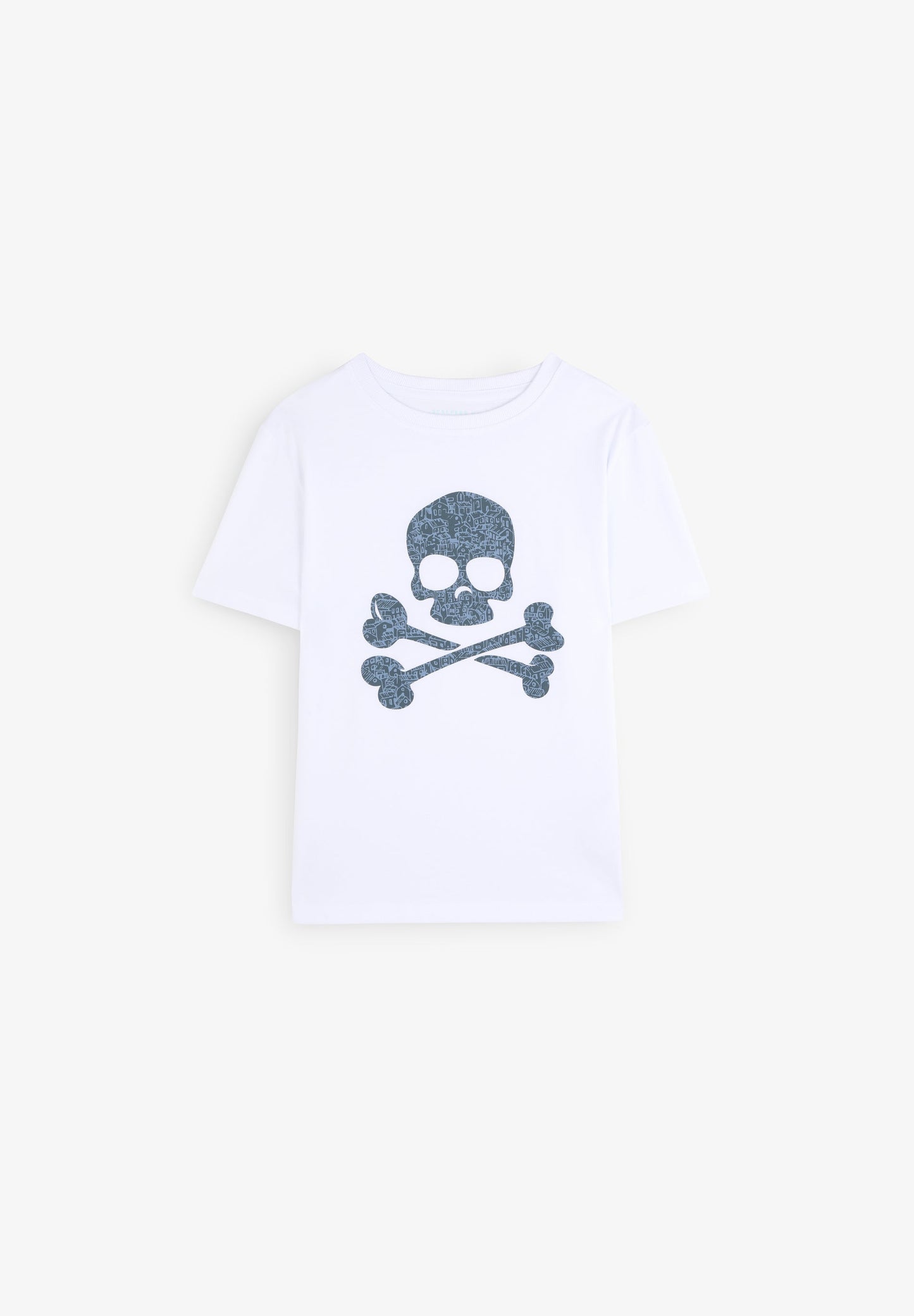 CAMISETA CALAVERA ESTAMPADO