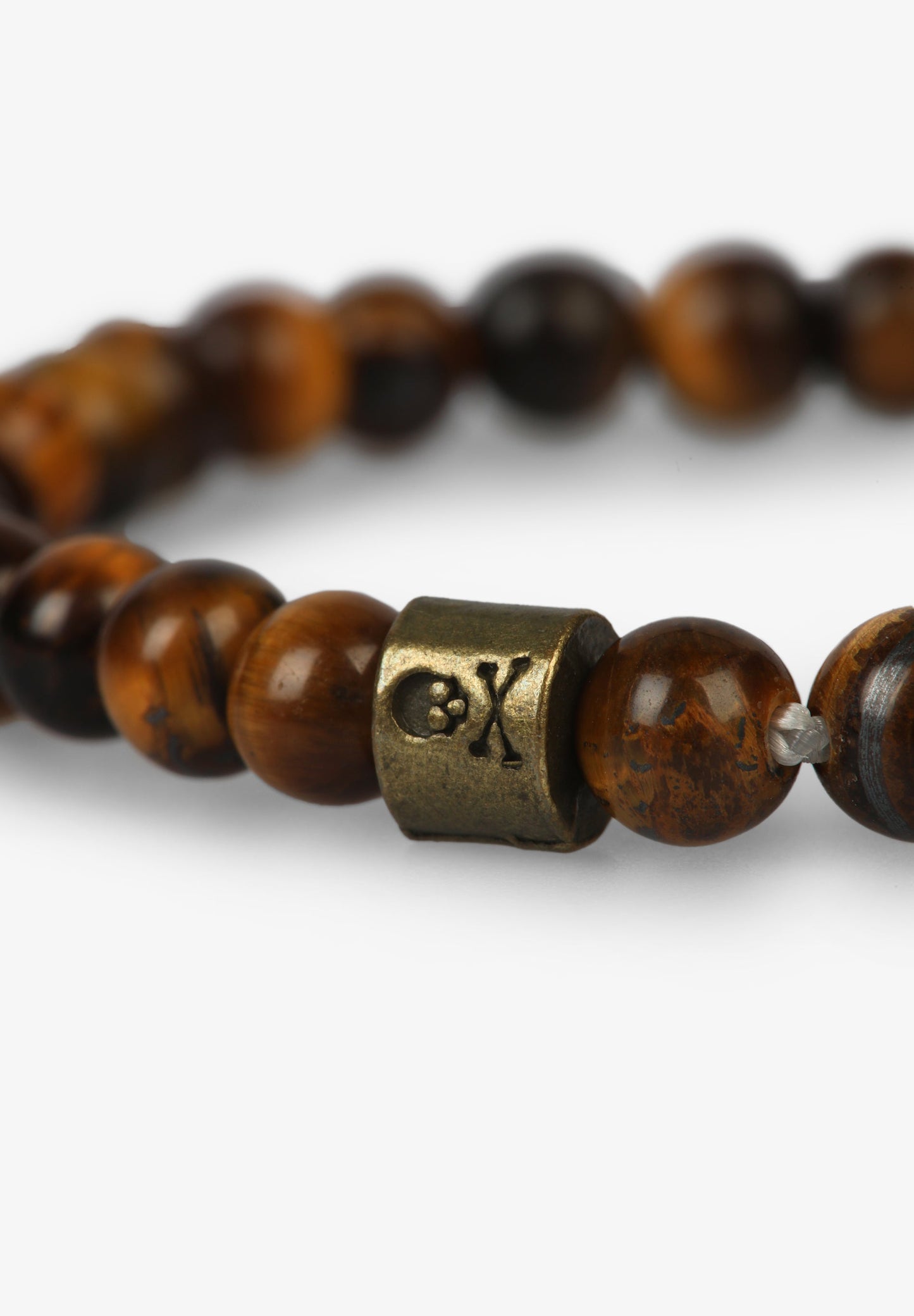 PULSERA PIEDRAS DETALLE METÁLICO
