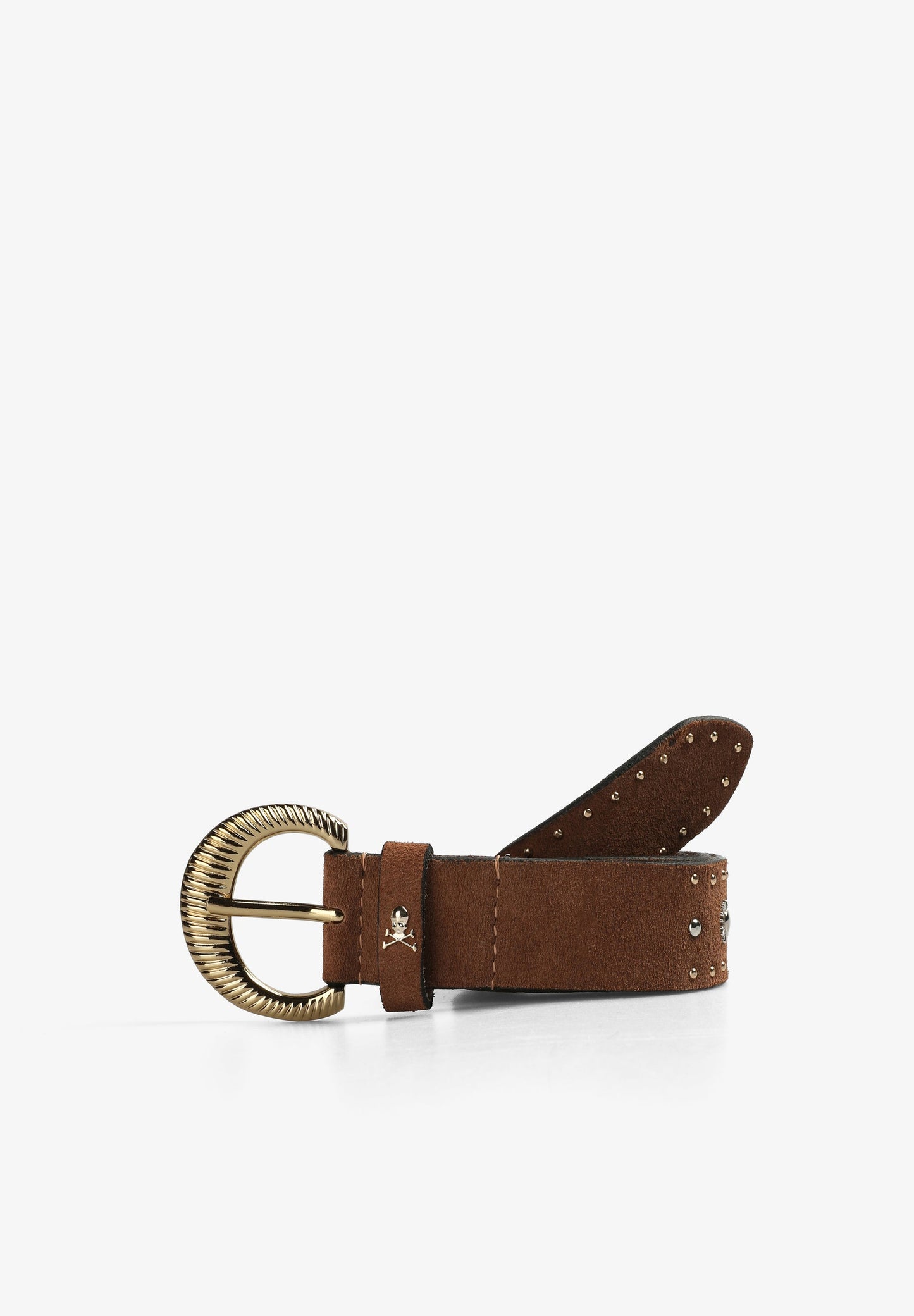 SUEDE STUDS BELT