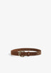 SUEDE STUDS BELT
