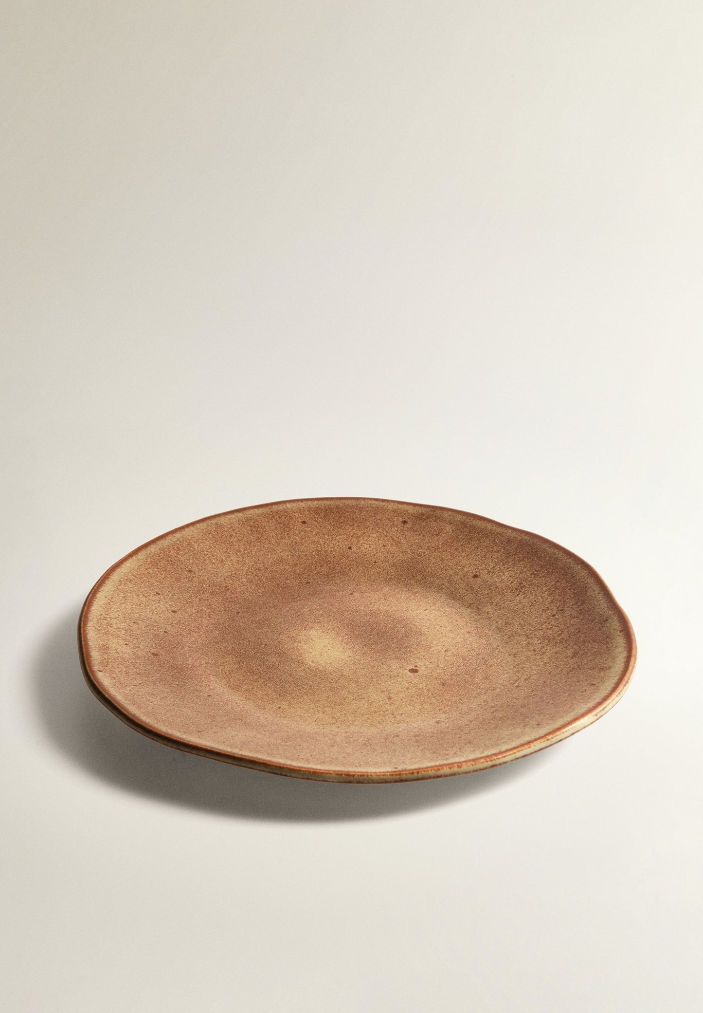 PLATO LLANO GRES PORCELÁNICO RÚSTICO