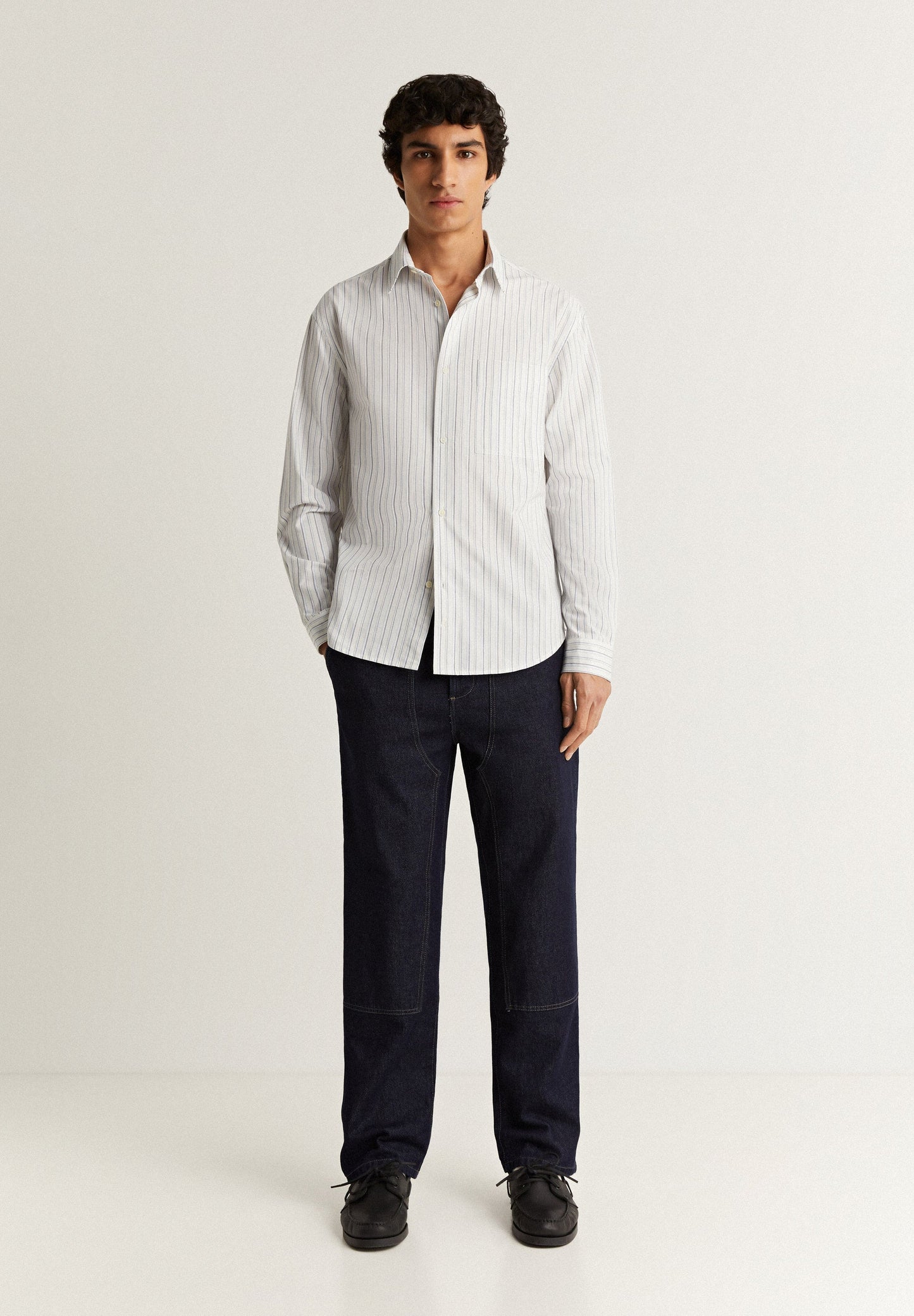 CAMISA RAYAS RELAXED