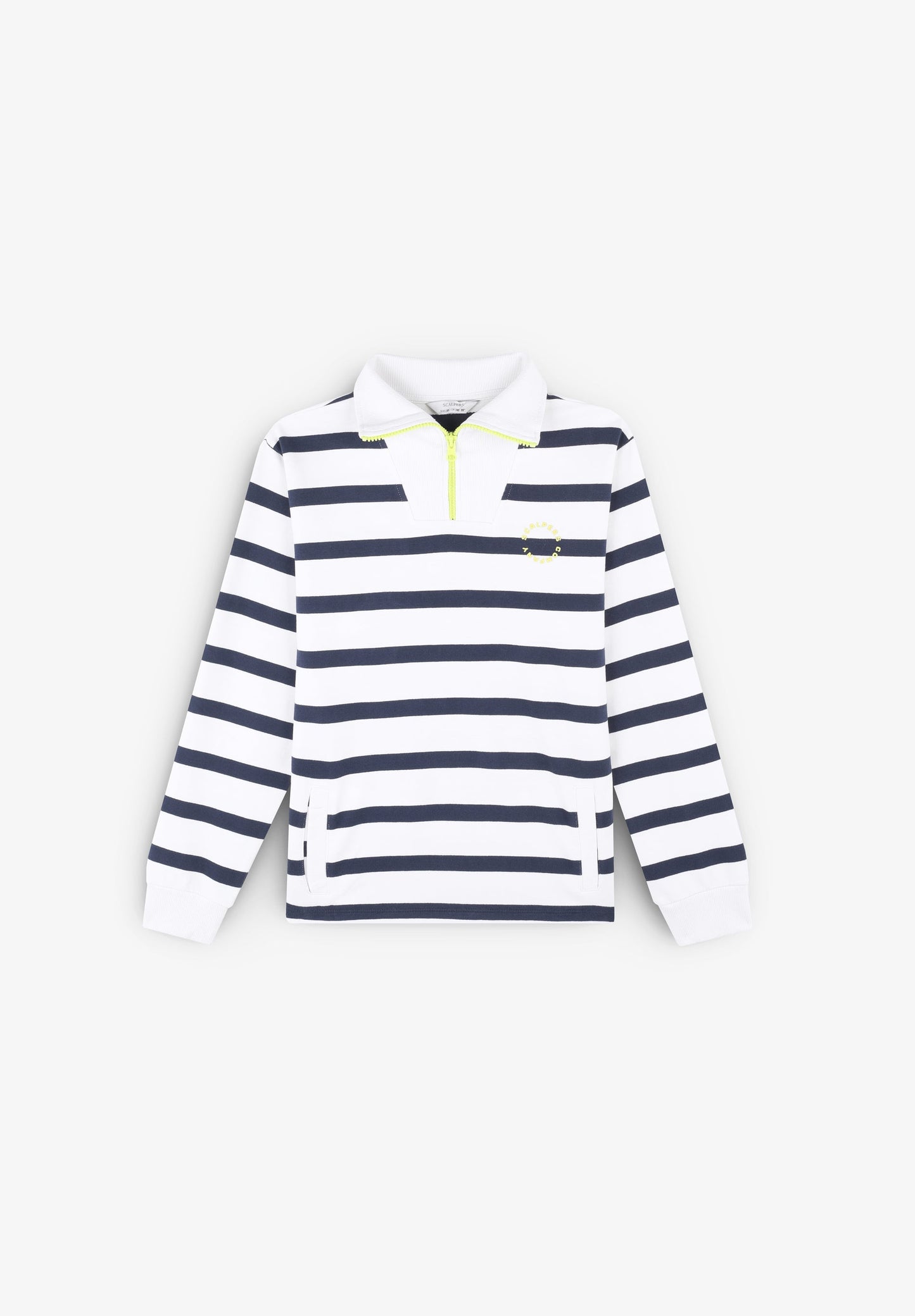 SUDADERA RAYAS DETALLE CREMALLERA