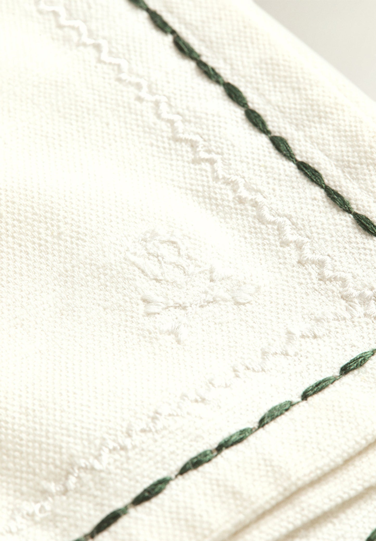 PACK SERVILLETAS ALGODÓN BORDADA