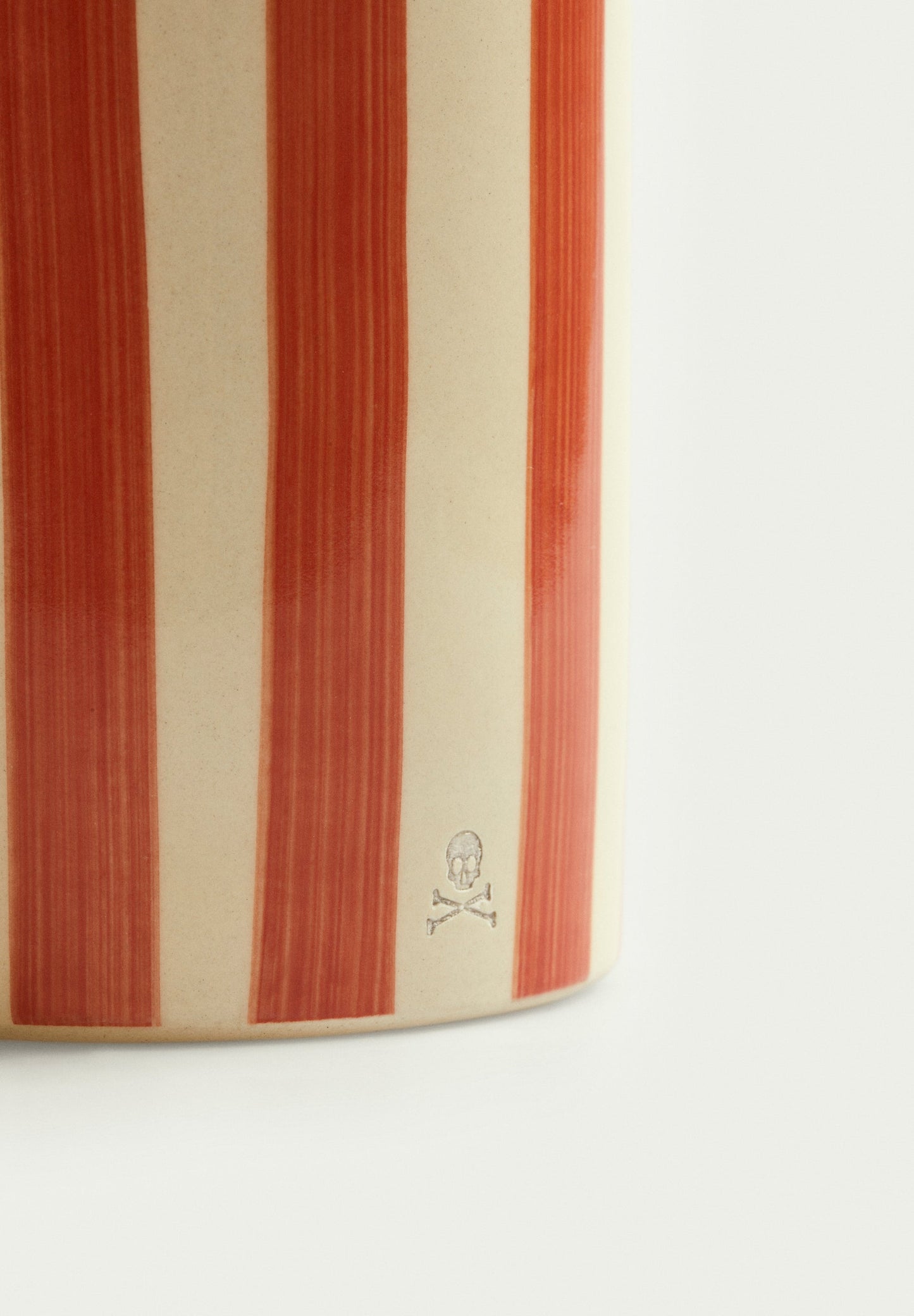 JARRÓN CERÁMICA RAYAS