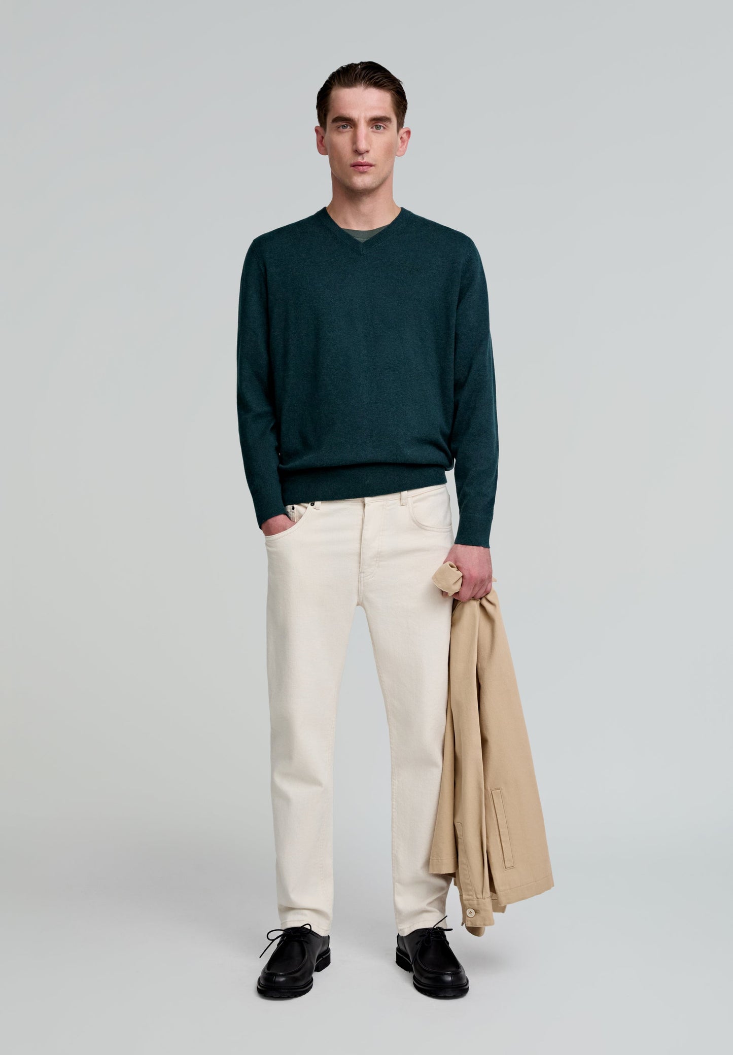 BASIC V NECK TRICOT