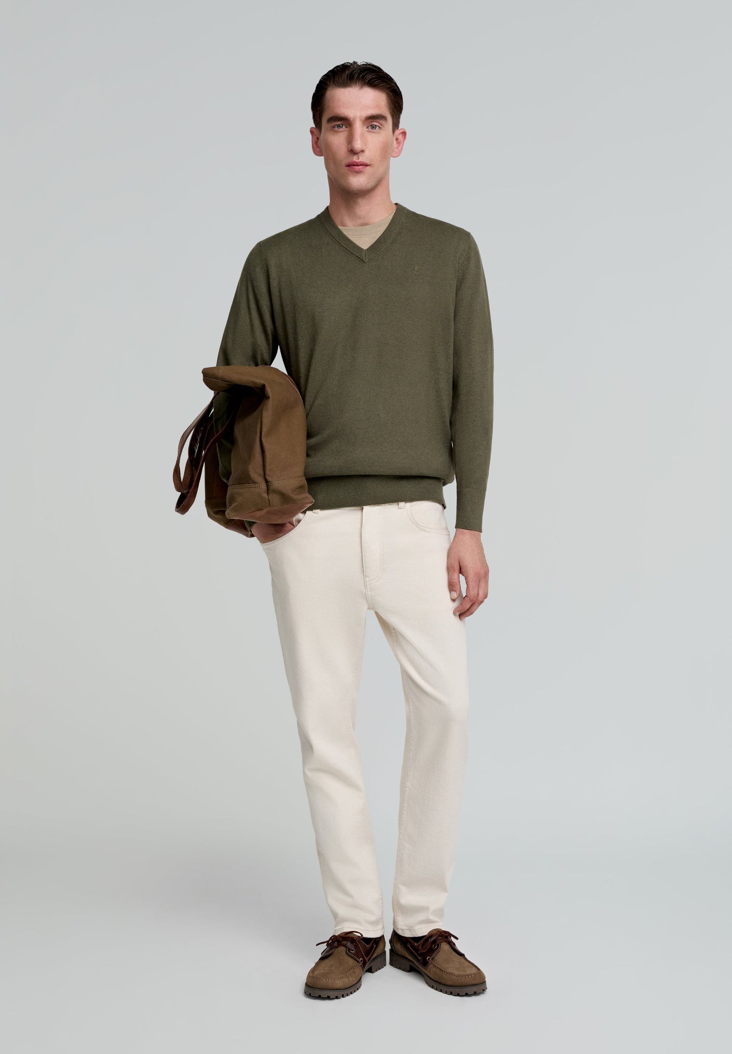 BASIC V NECK TRICOT