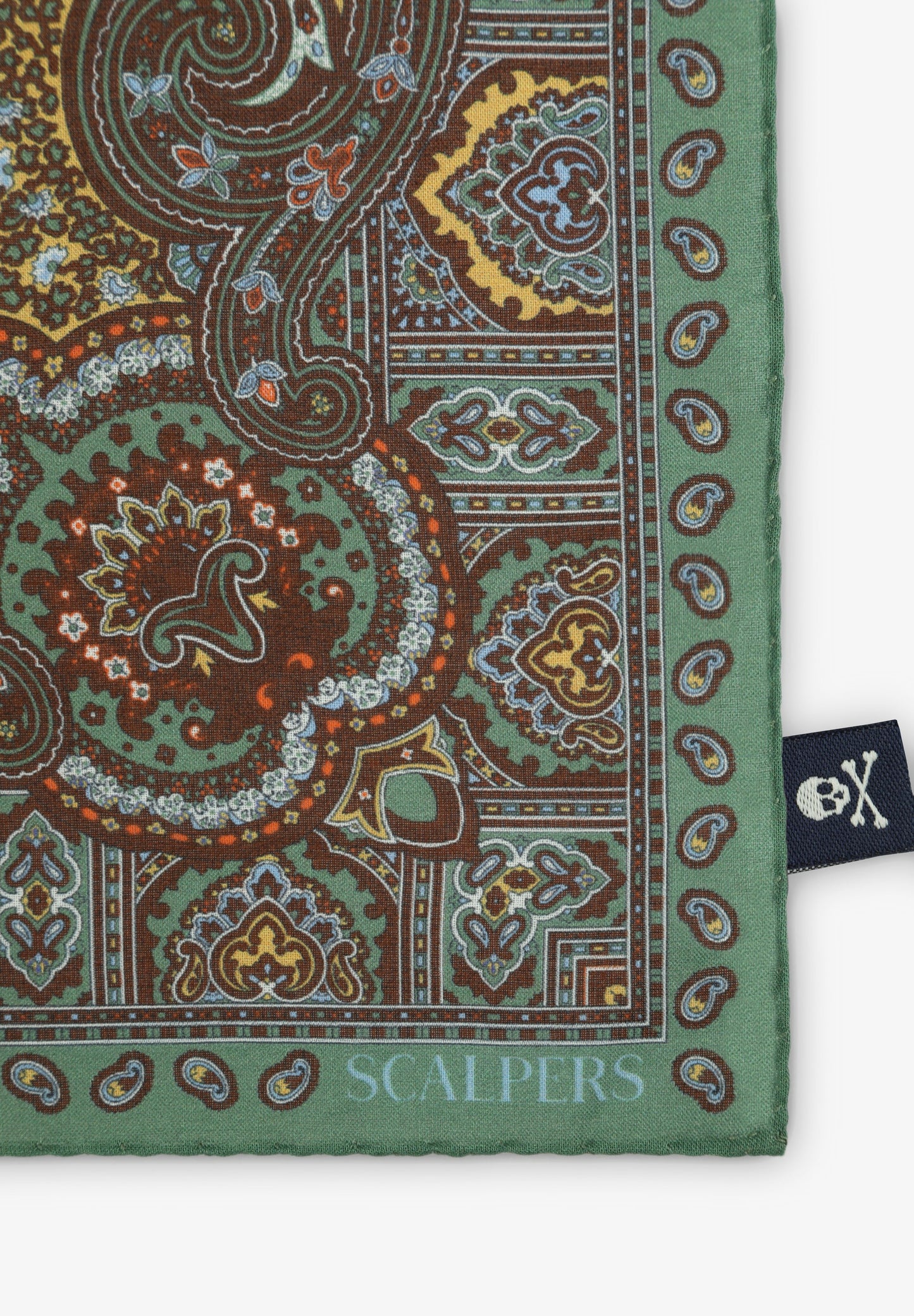 PAÑUELO ALGODÓN ESTAMPADO PAISLEY