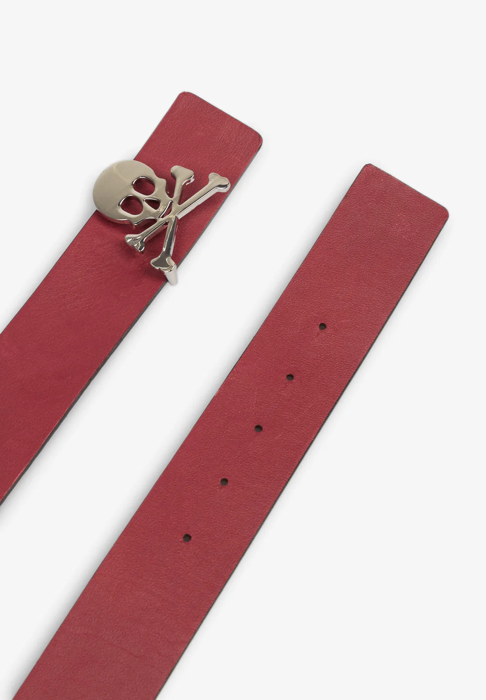 CINTURÓN PIEL REVERSIBLE CALAVERA