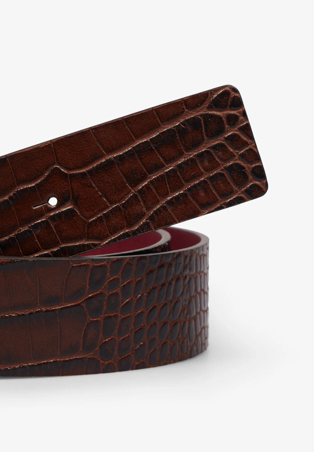 CINTURÓN PIEL REVERSIBLE CALAVERA