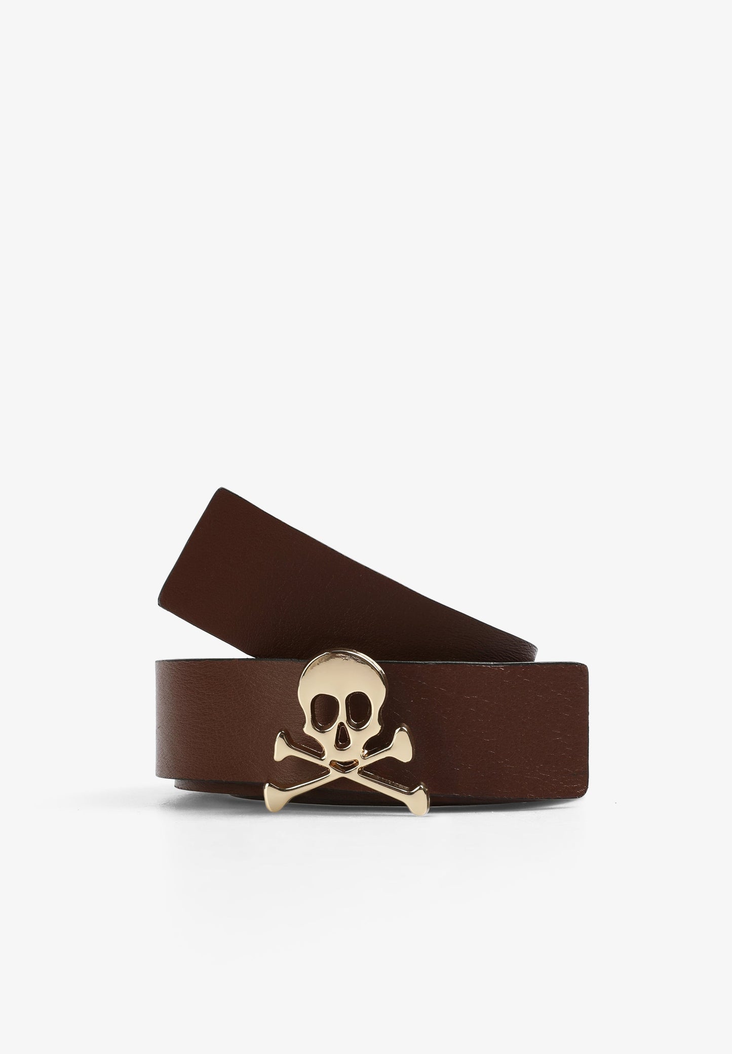 CINTURÓN CALAVERA METALIZADA