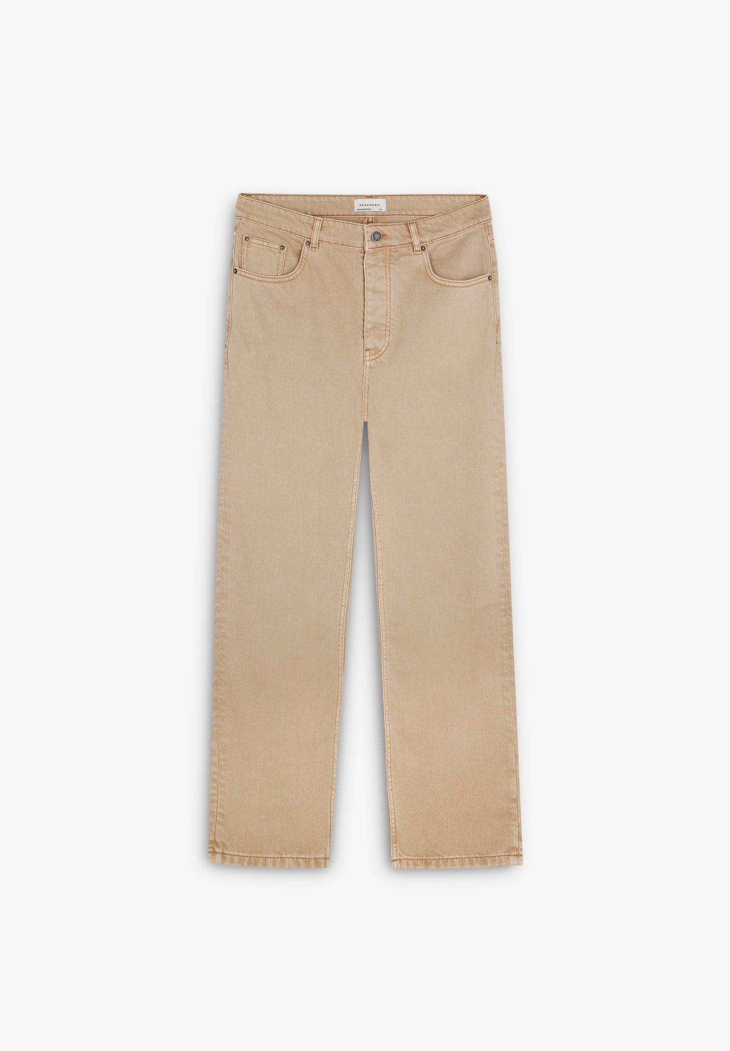 PANTALON VAQUERO CROPPED