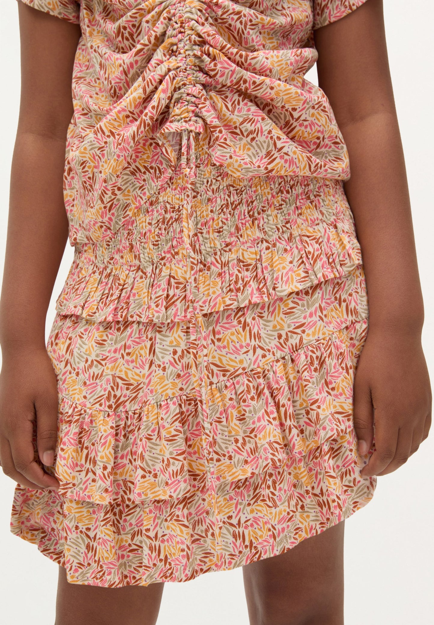 SCFLORAL SKIRT GIRLS